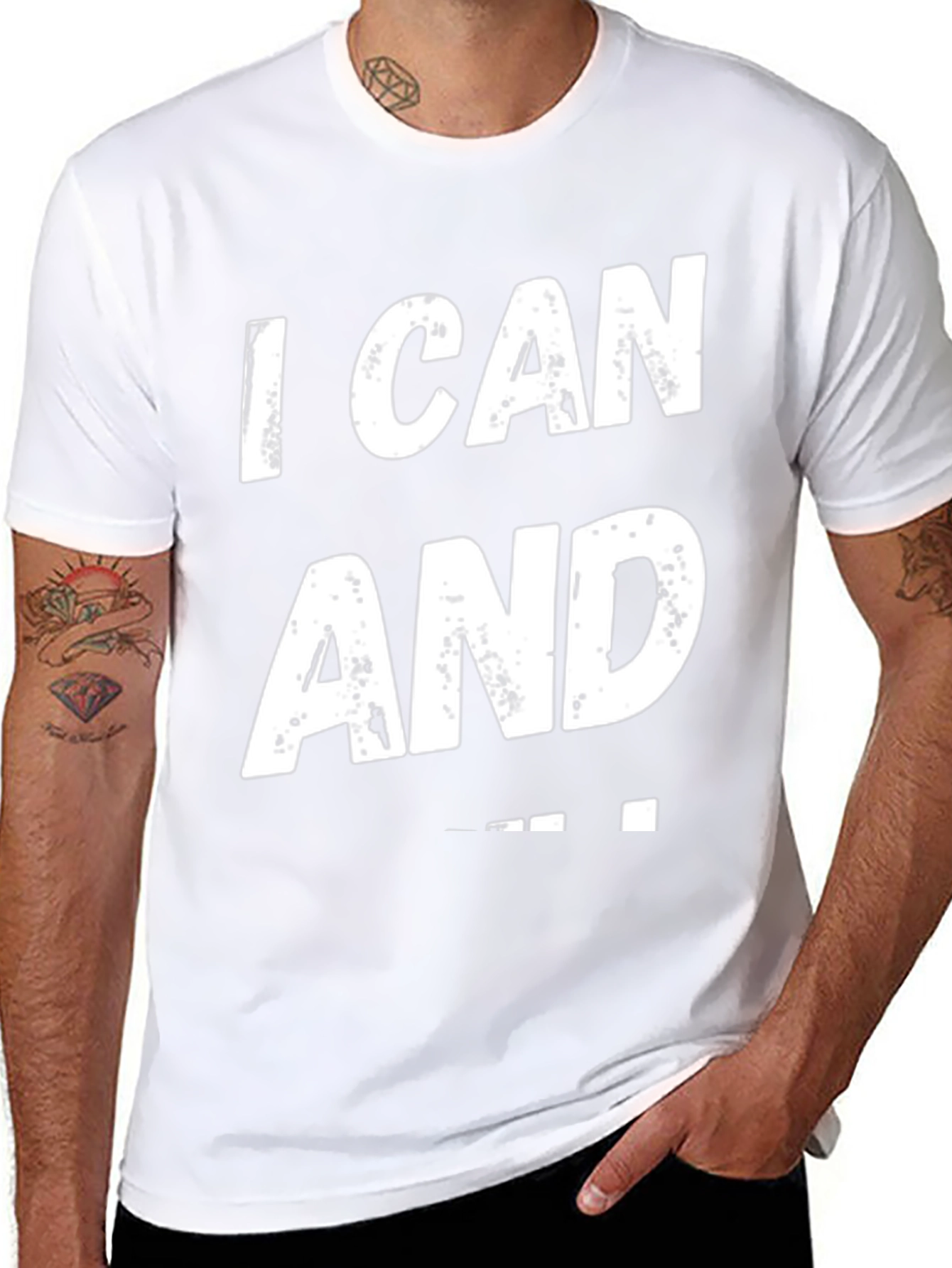 I Can And I Will T-Shirt Black