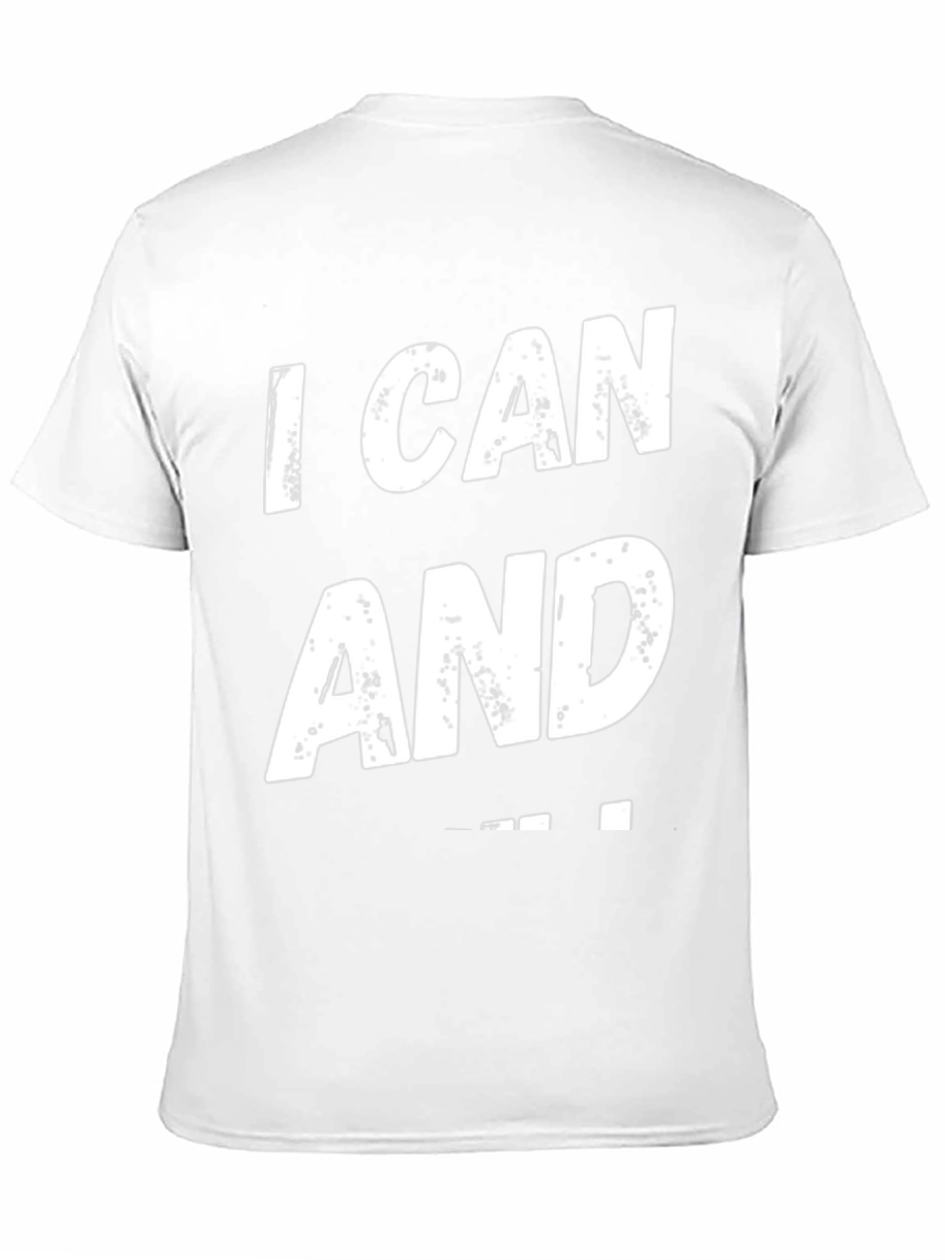 I Can And I Will T-Shirt Black