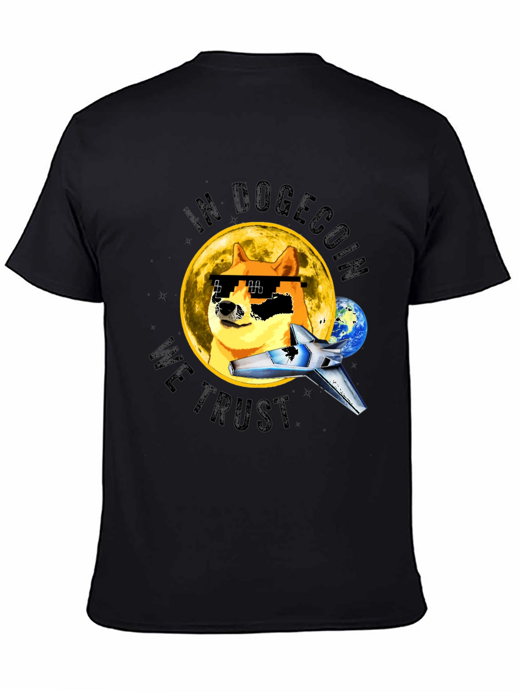 In Dogecoin We Trust T-Shirt Crypto Meme