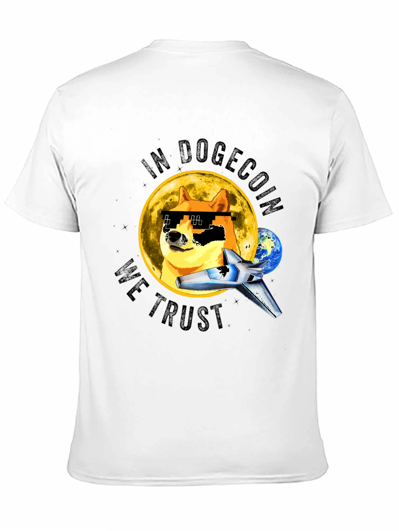 In Dogecoin We Trust T-Shirt Crypto Meme