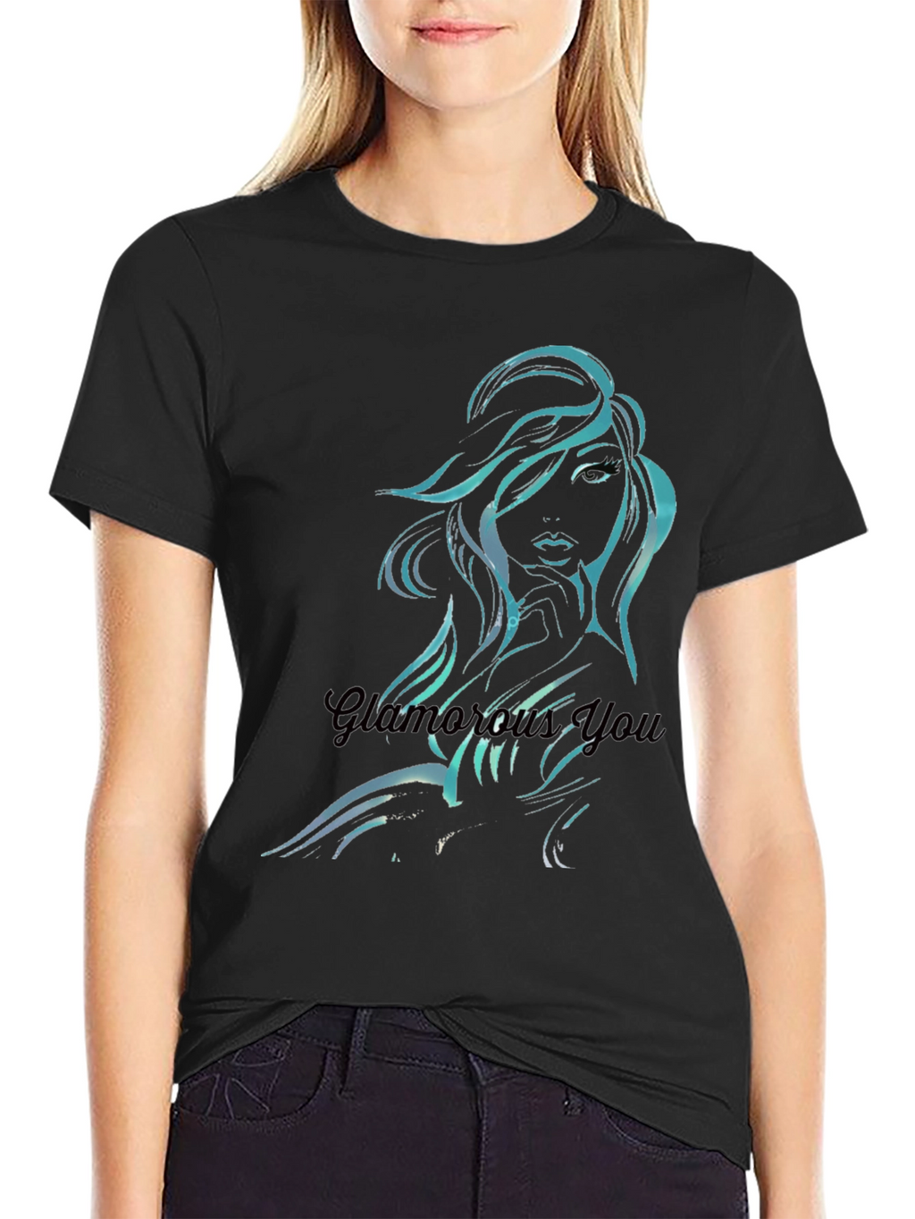 Glamorous You Womens Graphic T-Shirt