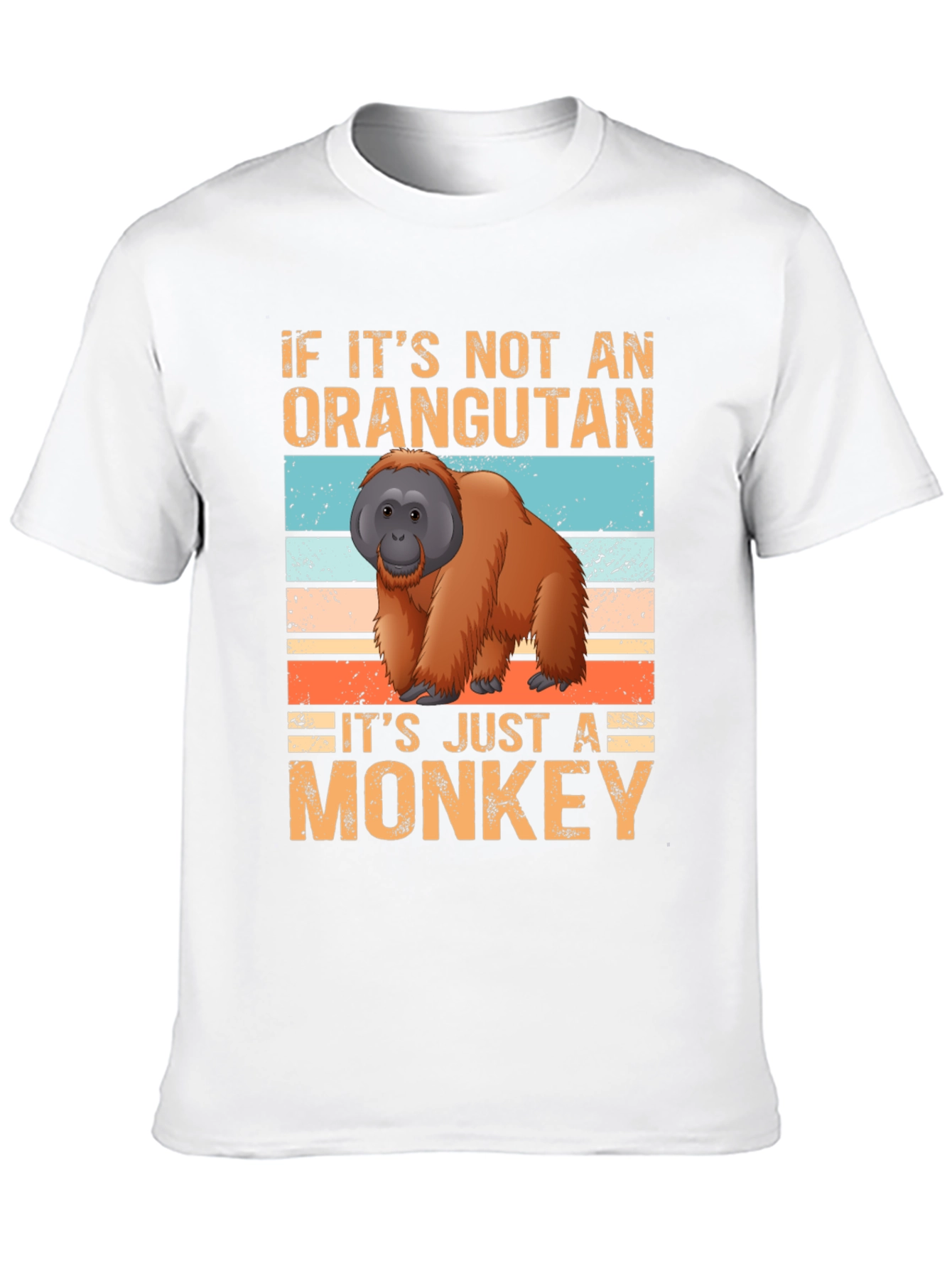 Orangutan vs Monkey Graphic T-Shirt