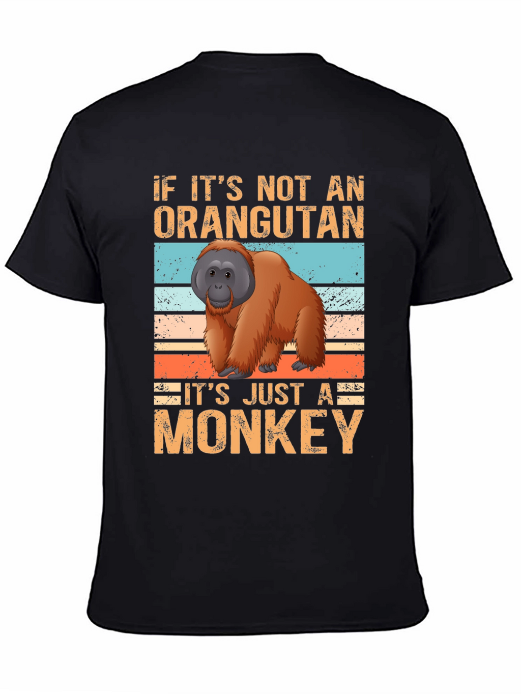 Orangutan vs Monkey Graphic T-Shirt