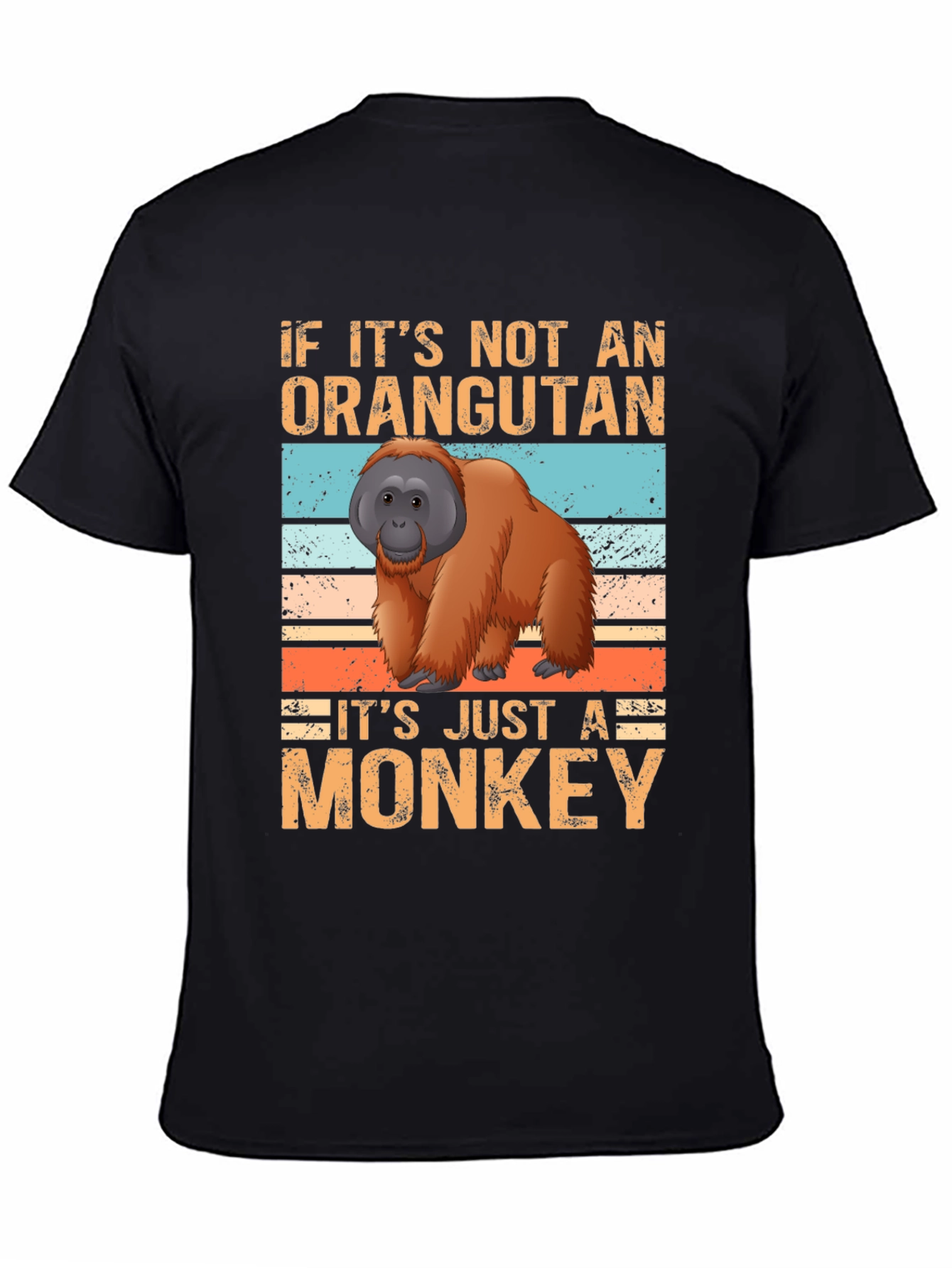 Orangutan vs Monkey Graphic T-Shirt
