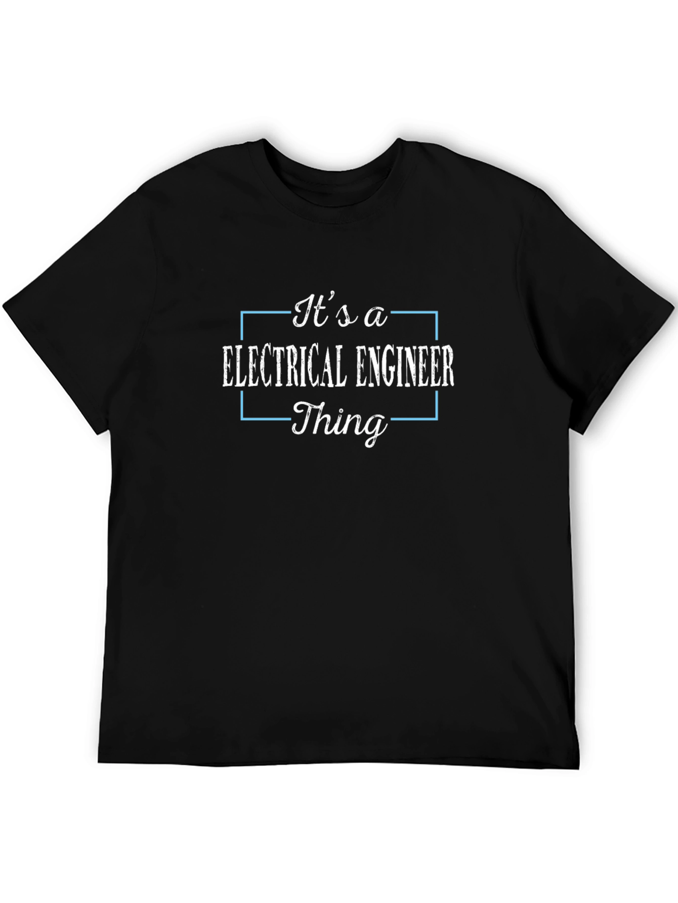 Electrical Engineer Thing T-Shirt - Black Cotton Blend