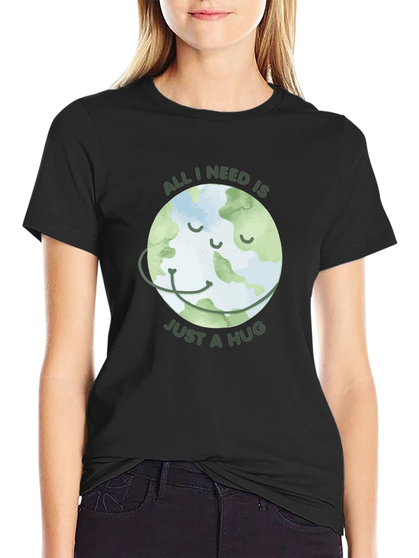 Earth Hug T-Shirt - Protect Our Planet