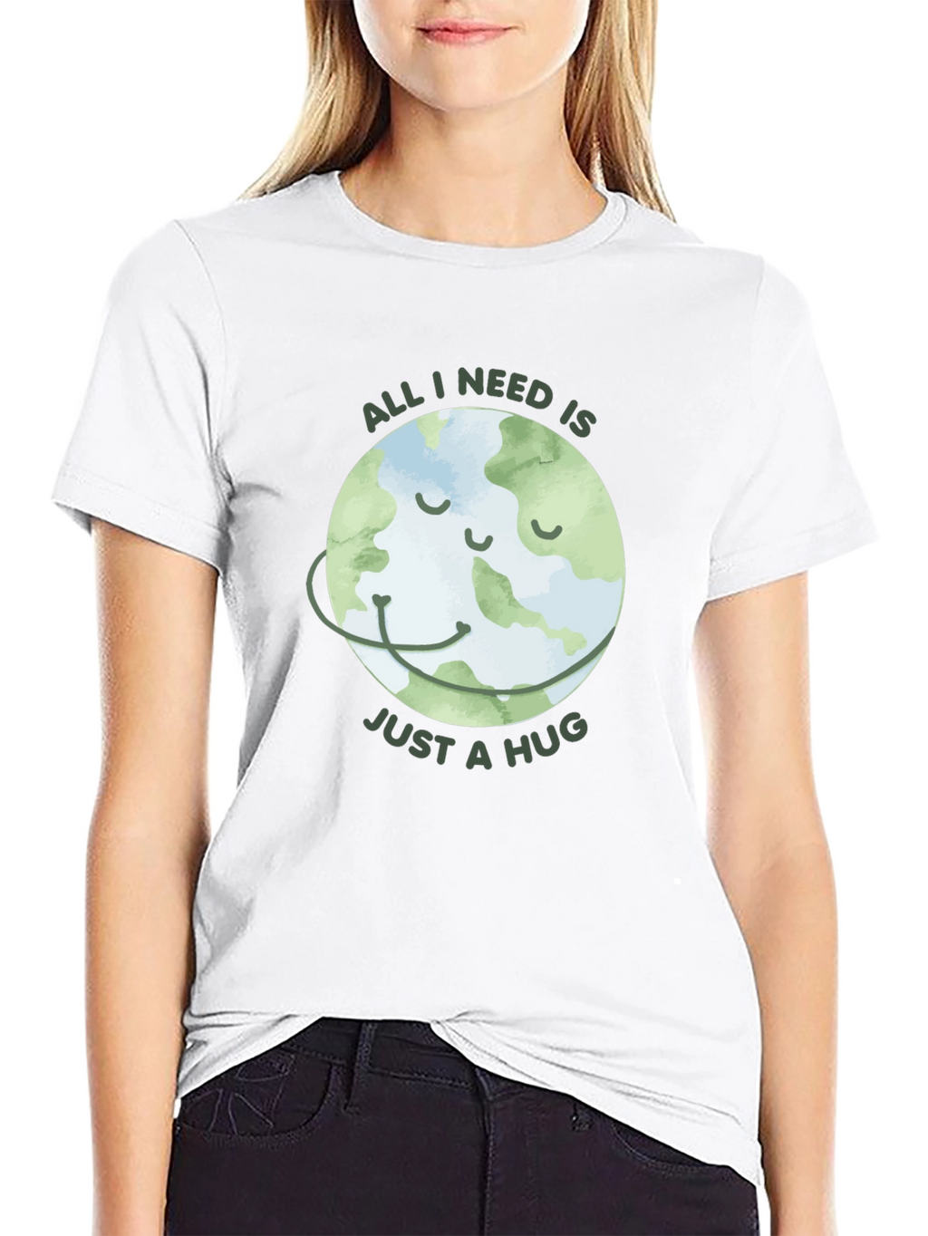 Earth Hug T-Shirt - Protect Our Planet