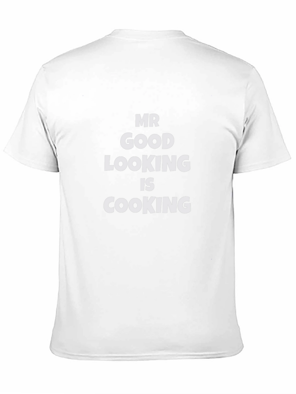 Mr Good Looking is Cooking - Black T-Shirt