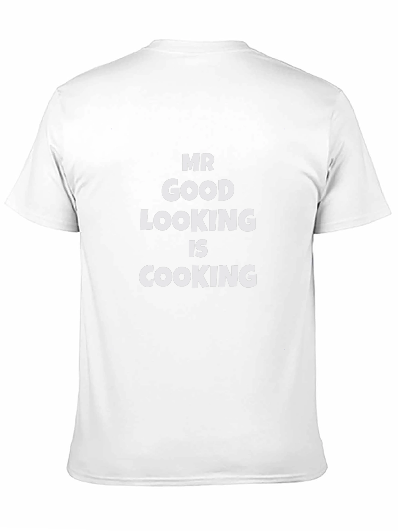 Mr Good Looking is Cooking - Black T-Shirt