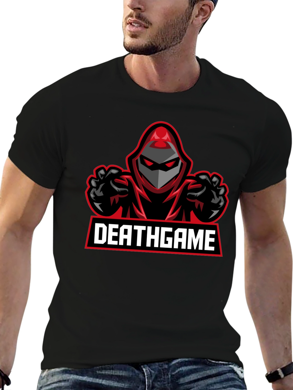 Deathgame Graphic T-Shirt - Gamer Style Tee