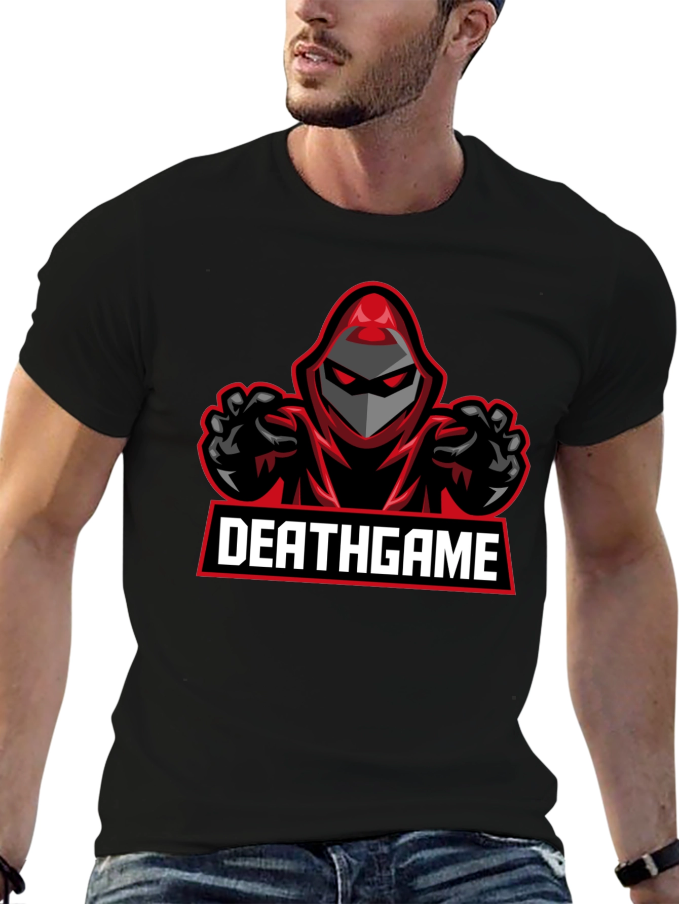 Deathgame Graphic T-Shirt - Gamer Style Tee