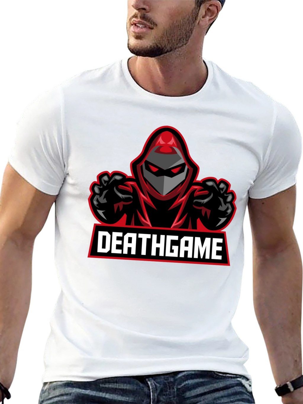 Deathgame Graphic T-Shirt - Gamer Style Tee