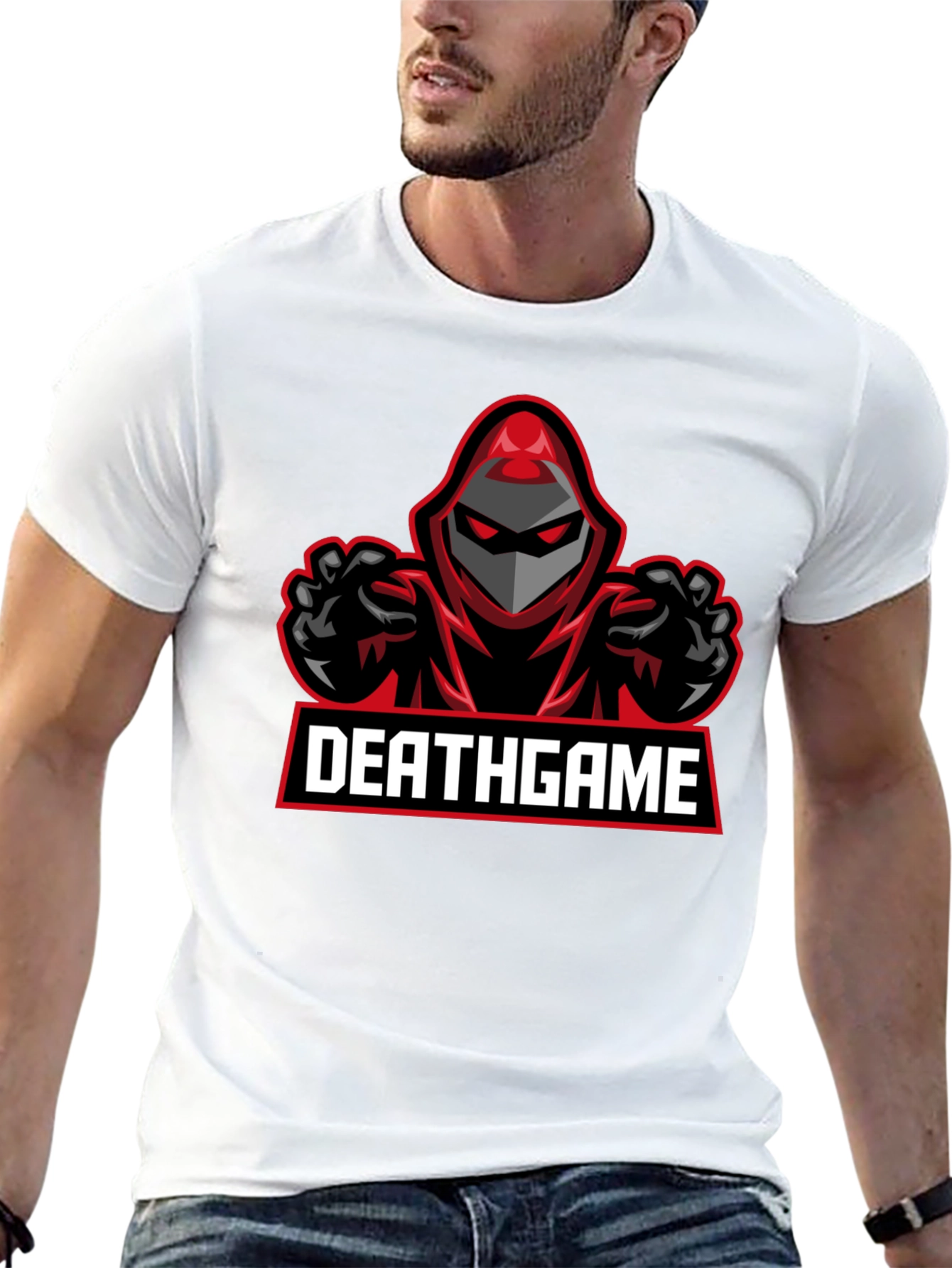 Deathgame Graphic T-Shirt - Gamer Style Tee