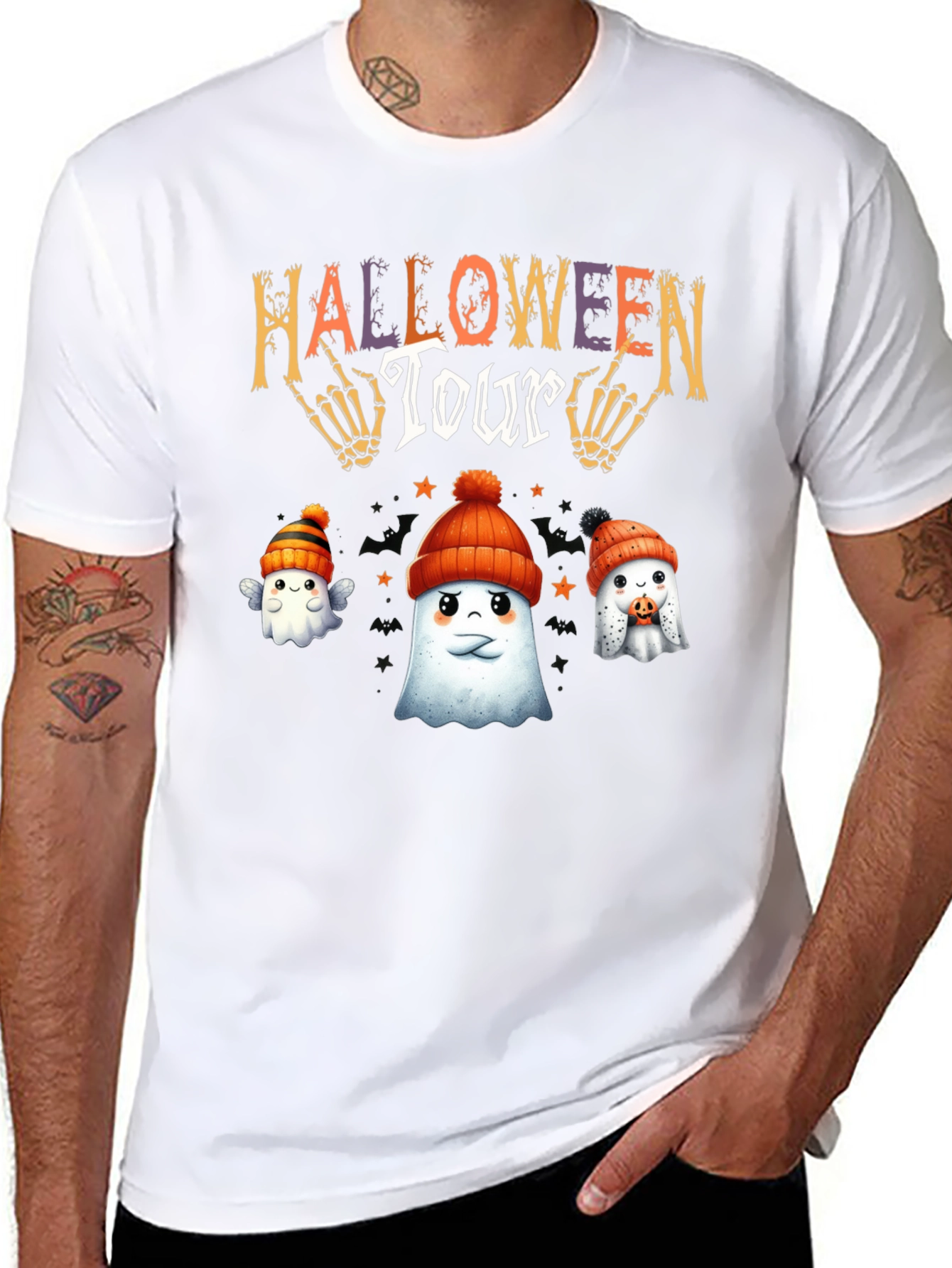 Halloween Tour Ghost T-Shirt