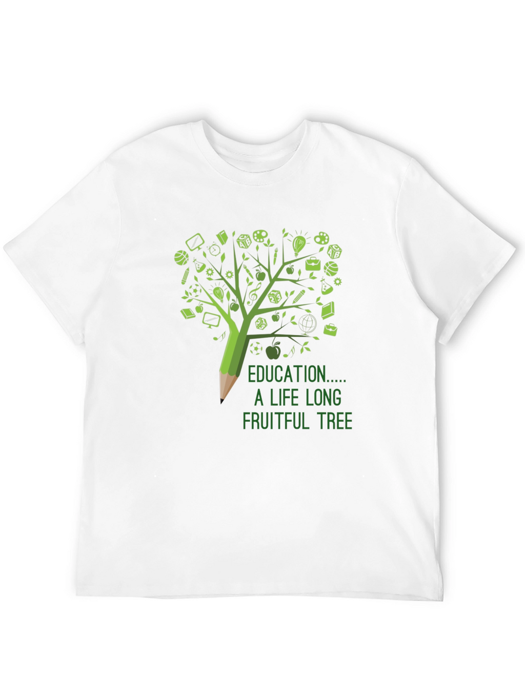 Education is a Lifelong Fruitful Tree T-Shirt