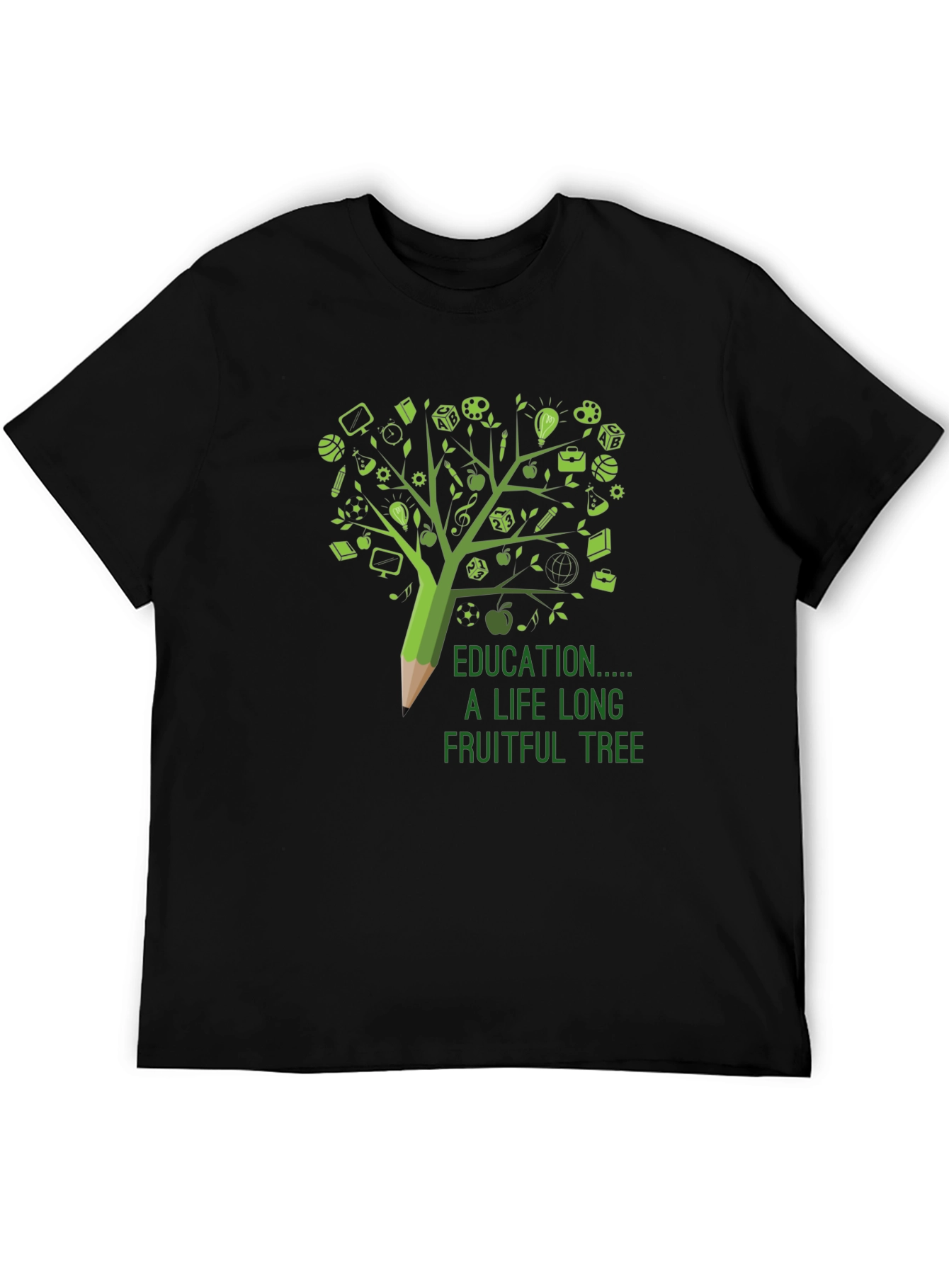 Education is a Lifelong Fruitful Tree T-Shirt