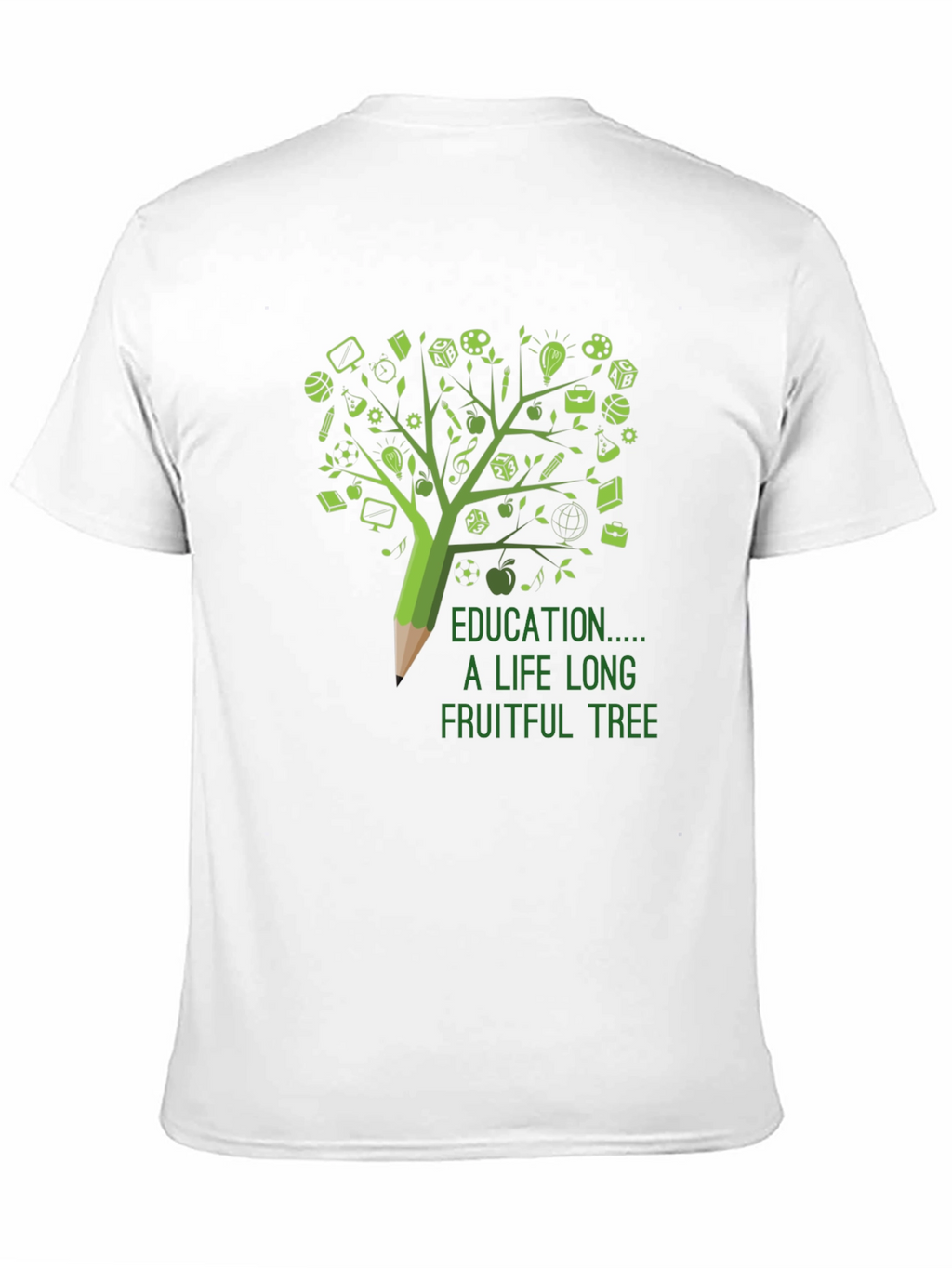 Education is a Lifelong Fruitful Tree T-Shirt