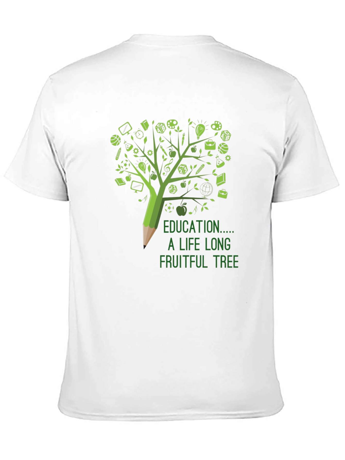 Education is a Lifelong Fruitful Tree T-Shirt