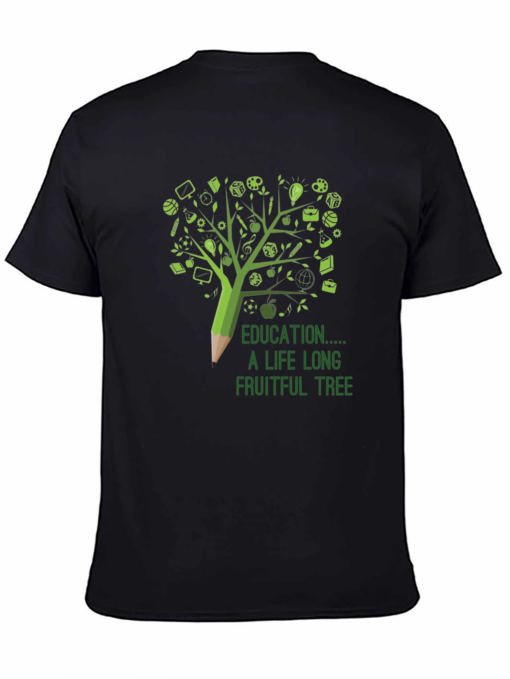 Education is a Lifelong Fruitful Tree T-Shirt