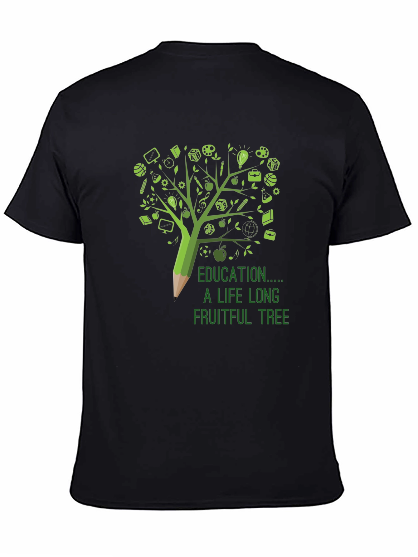 Education is a Lifelong Fruitful Tree T-Shirt
