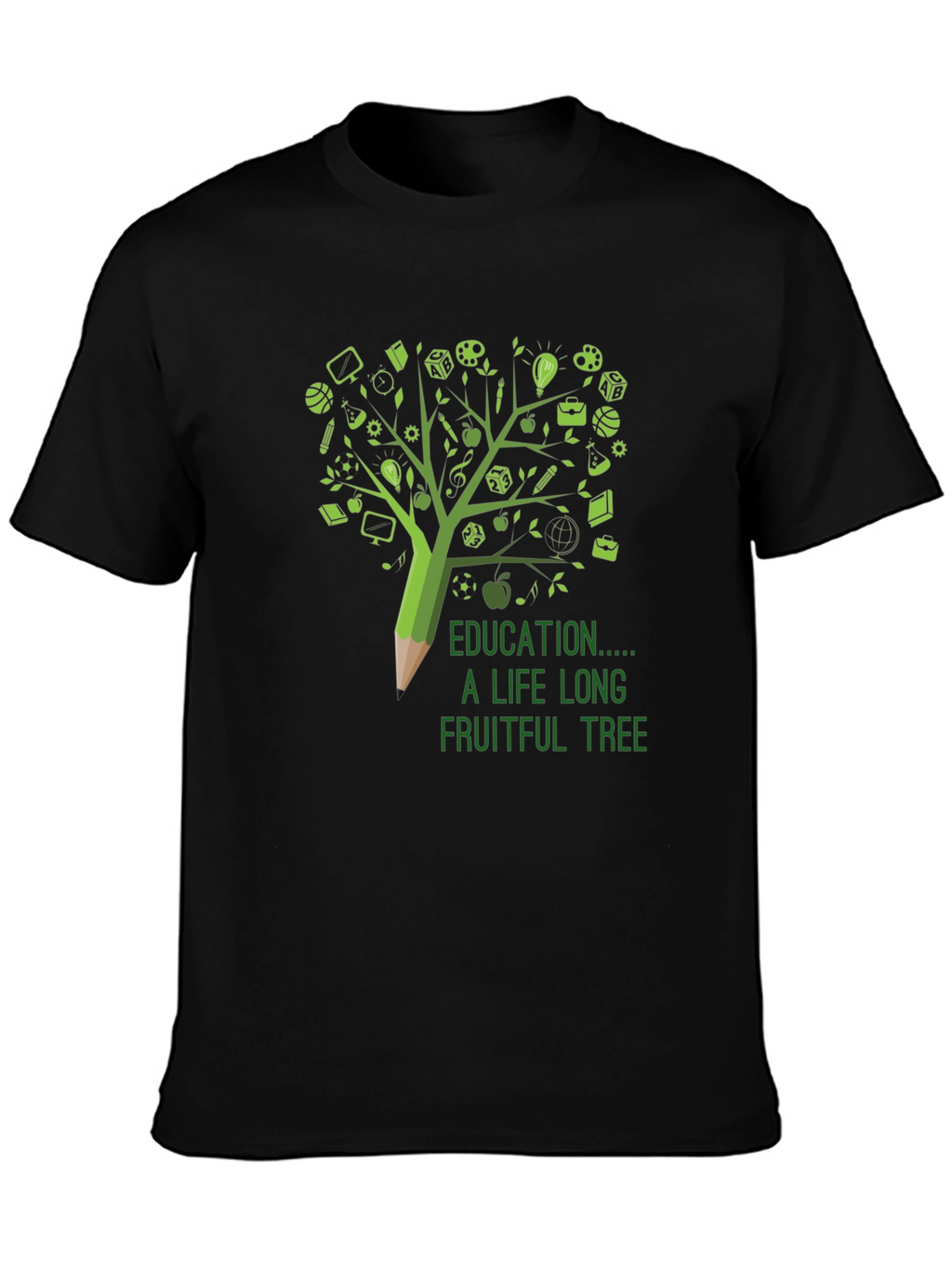 Education is a Lifelong Fruitful Tree T-Shirt
