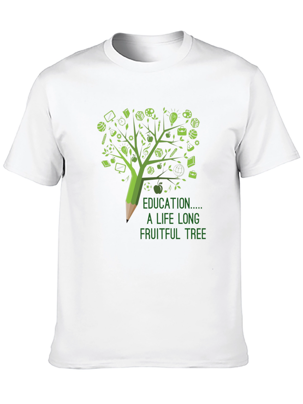 Education is a Lifelong Fruitful Tree T-Shirt