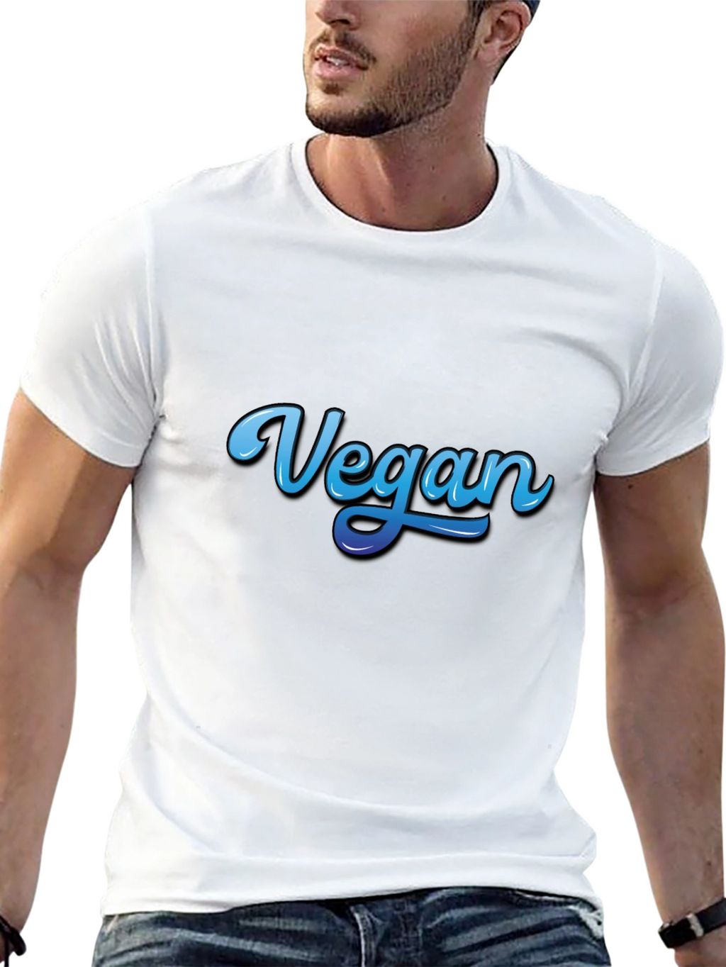 Vegan T-Shirt: Stylish & Comfortable Black Tee