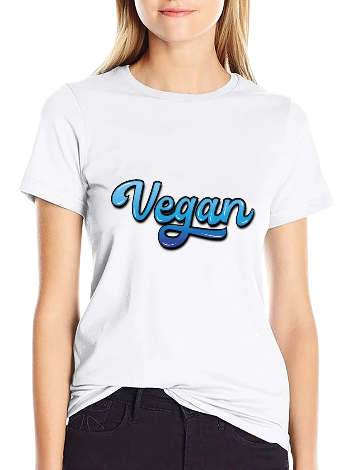 Vegan T-Shirt: Stylish & Comfortable Black Tee