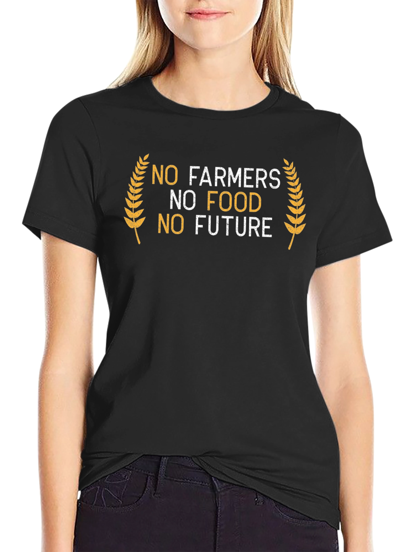 No Farmers No Food T-Shirt