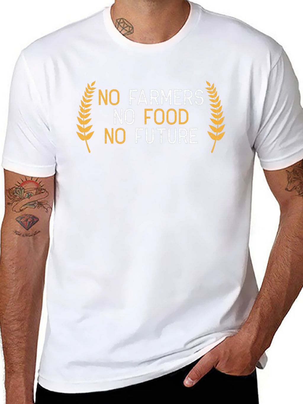 No Farmers No Food T-Shirt