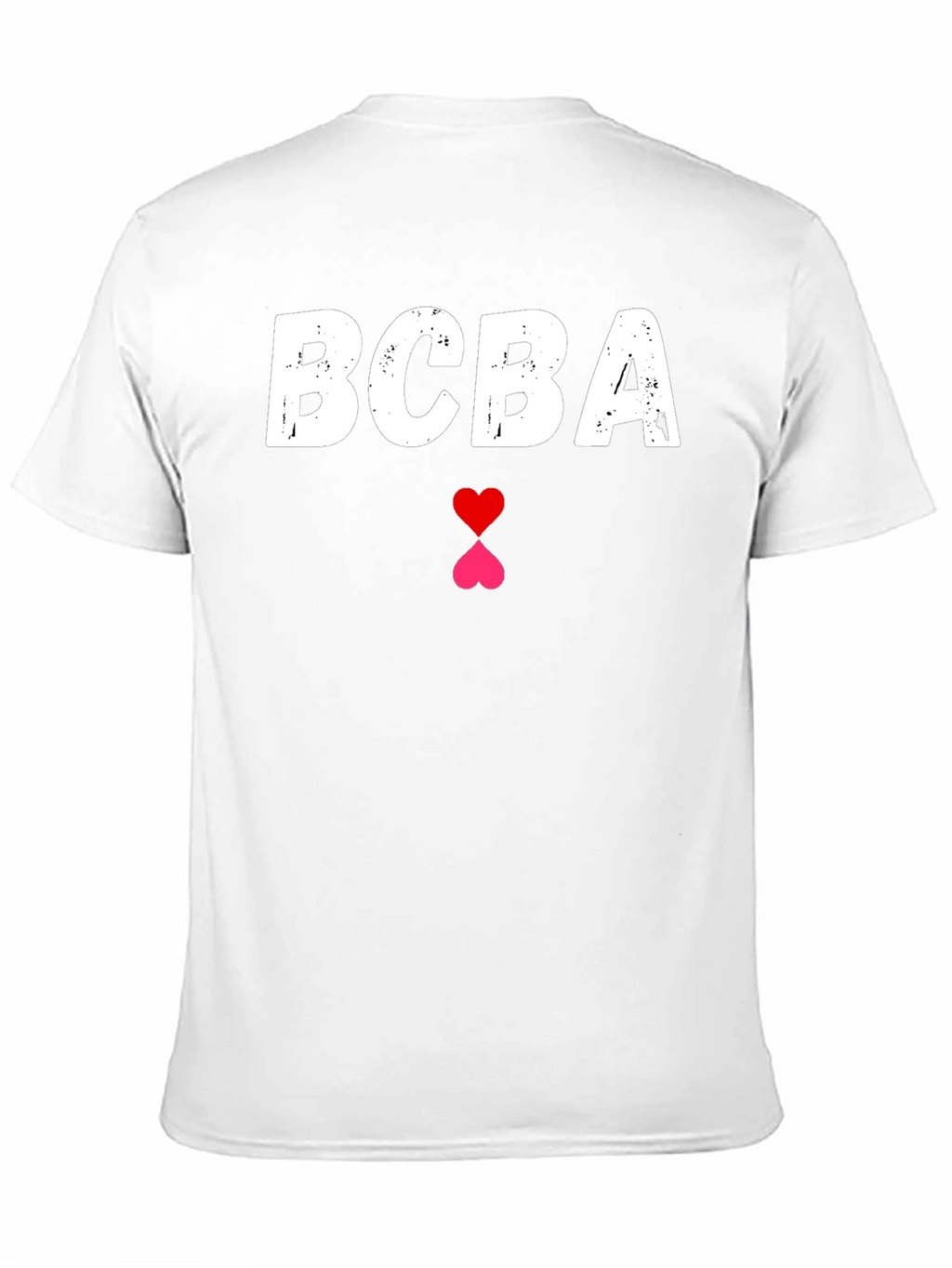 BCBA Heart Graphic T-Shirt - Casual Style