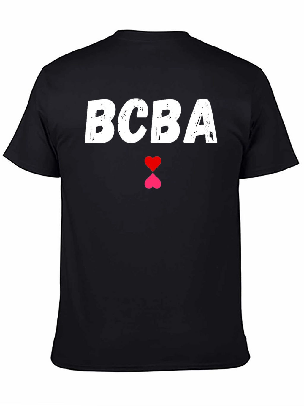 BCBA Heart Graphic T-Shirt - Casual Style