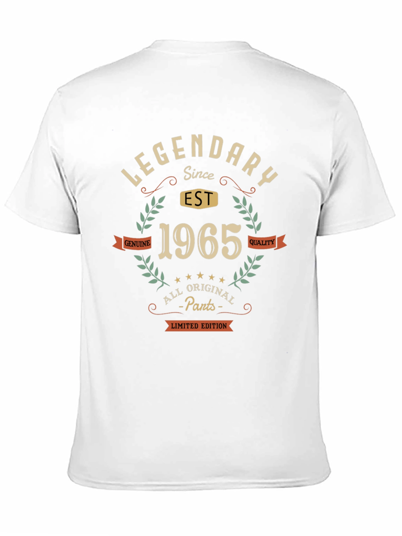 Legendary Since 1965 Black T-Shirt