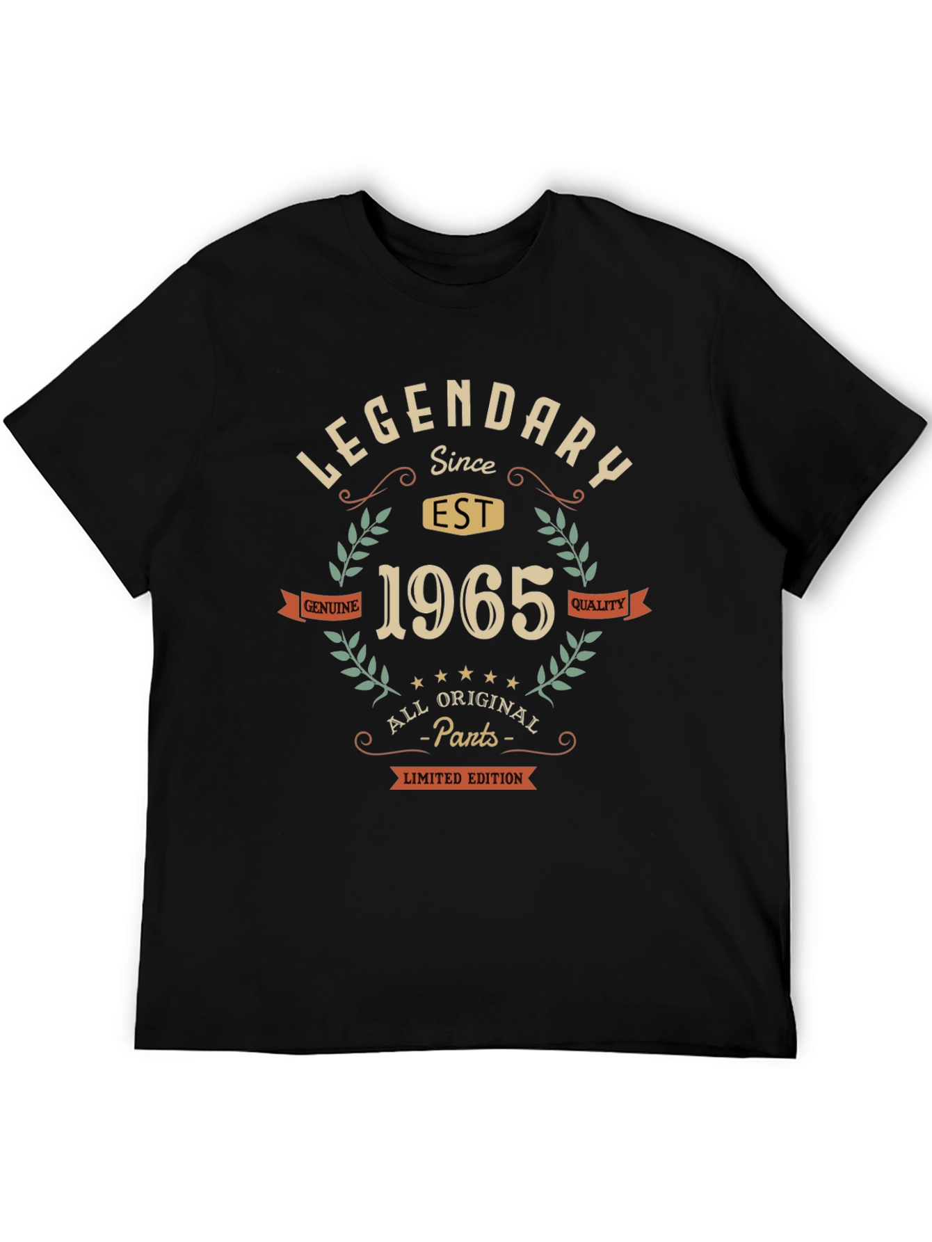Legendary Since 1965 Black T-Shirt