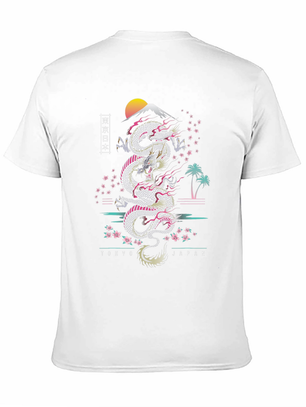 Tokyo Japan Dragon Graphic Tee