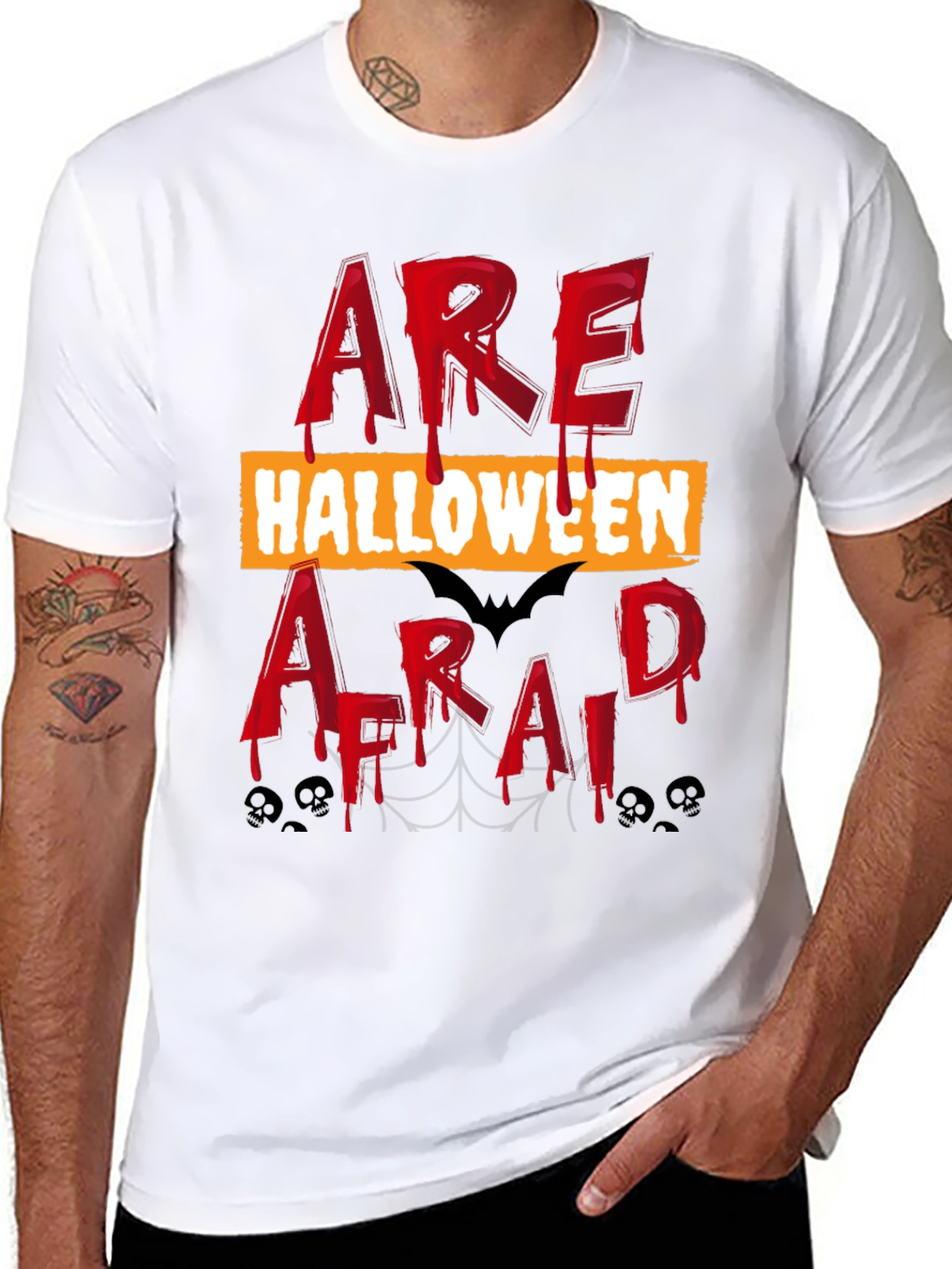 Halloween T-Shirt - Are You Afraid?
