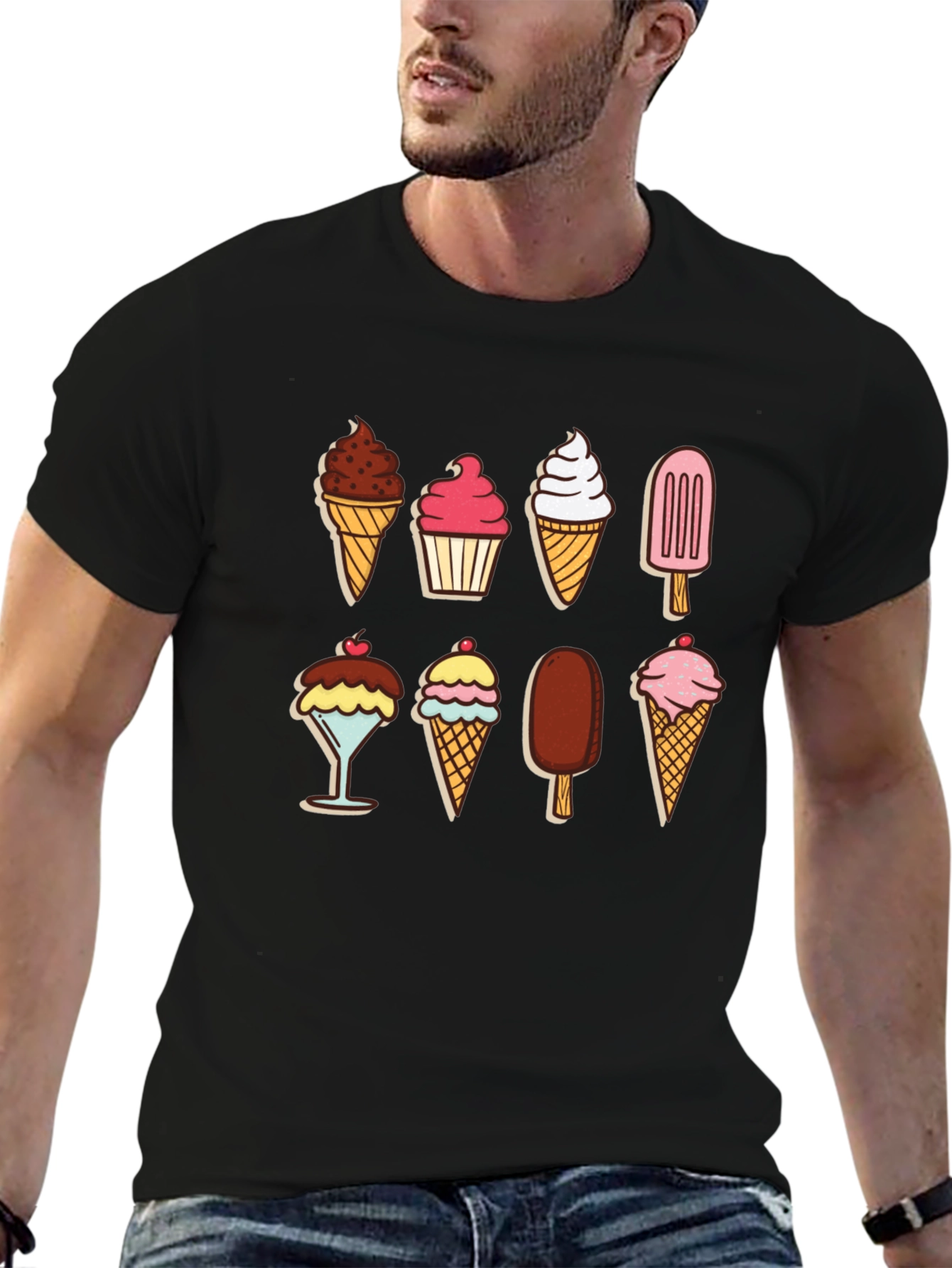 Ice Cream T-Shirt: Sweet Treat Graphic Tee
