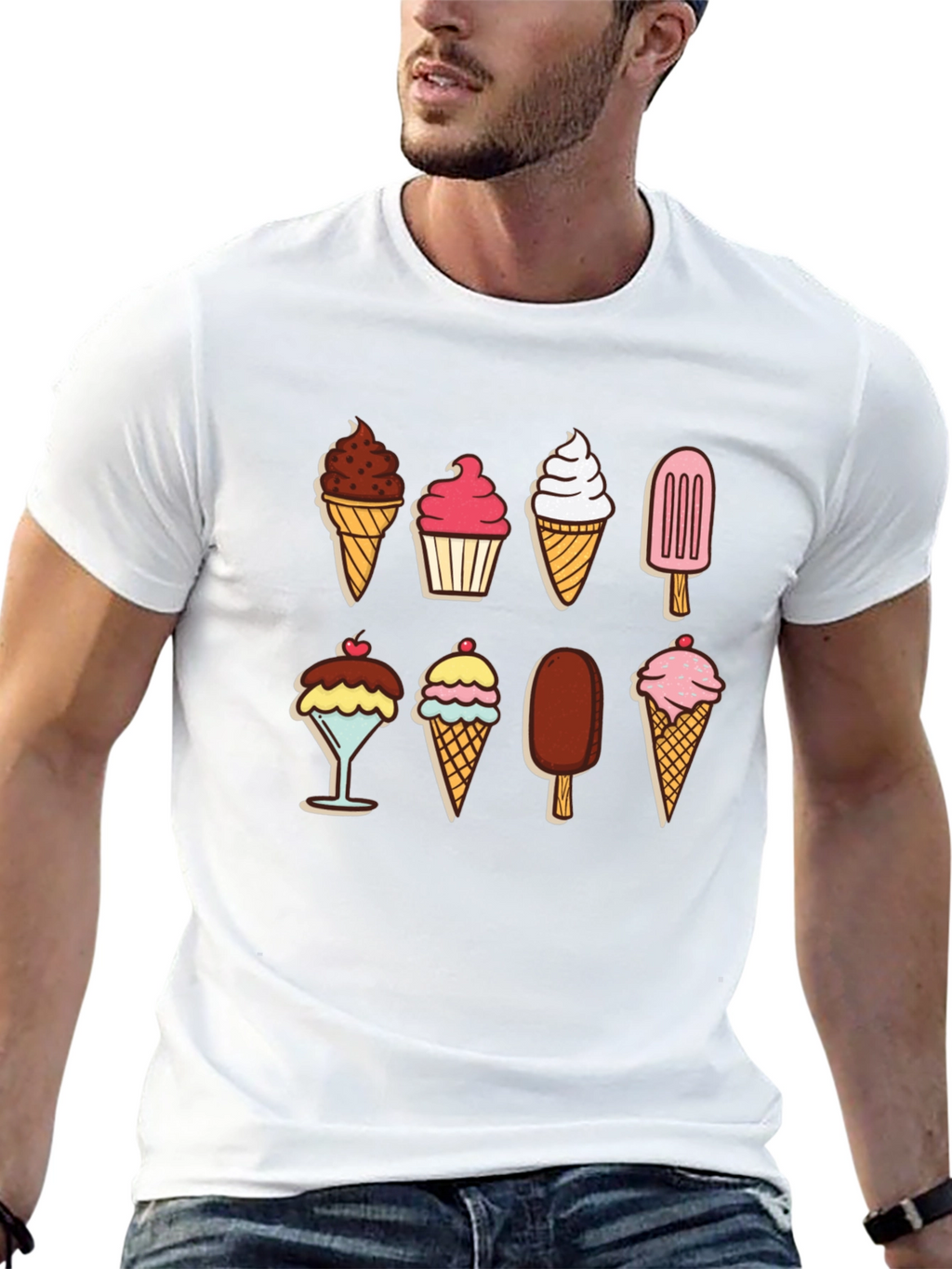 Ice Cream T-Shirt: Sweet Treat Graphic Tee