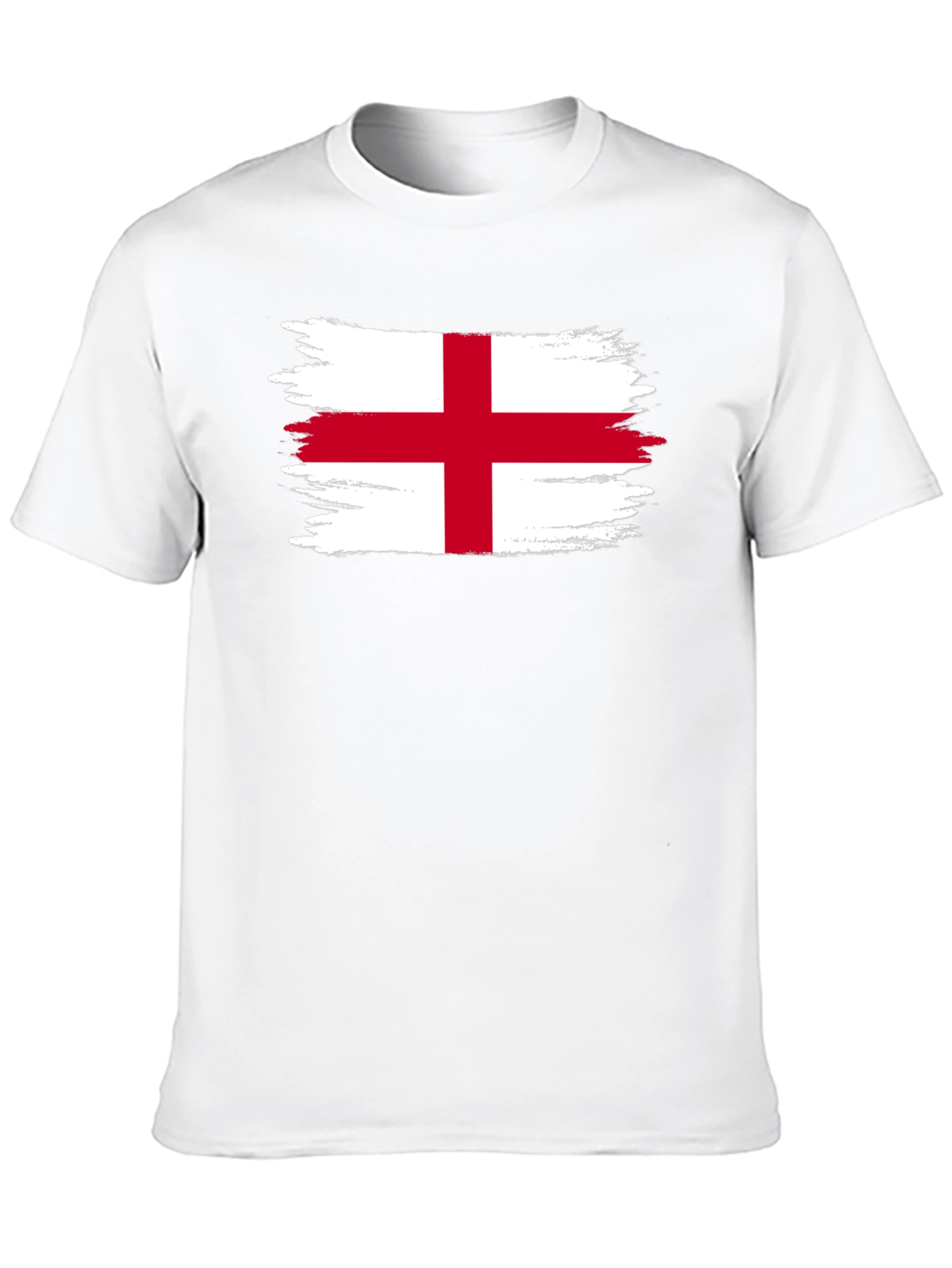 England Flag T-Shirt - Distressed Graphic Tee