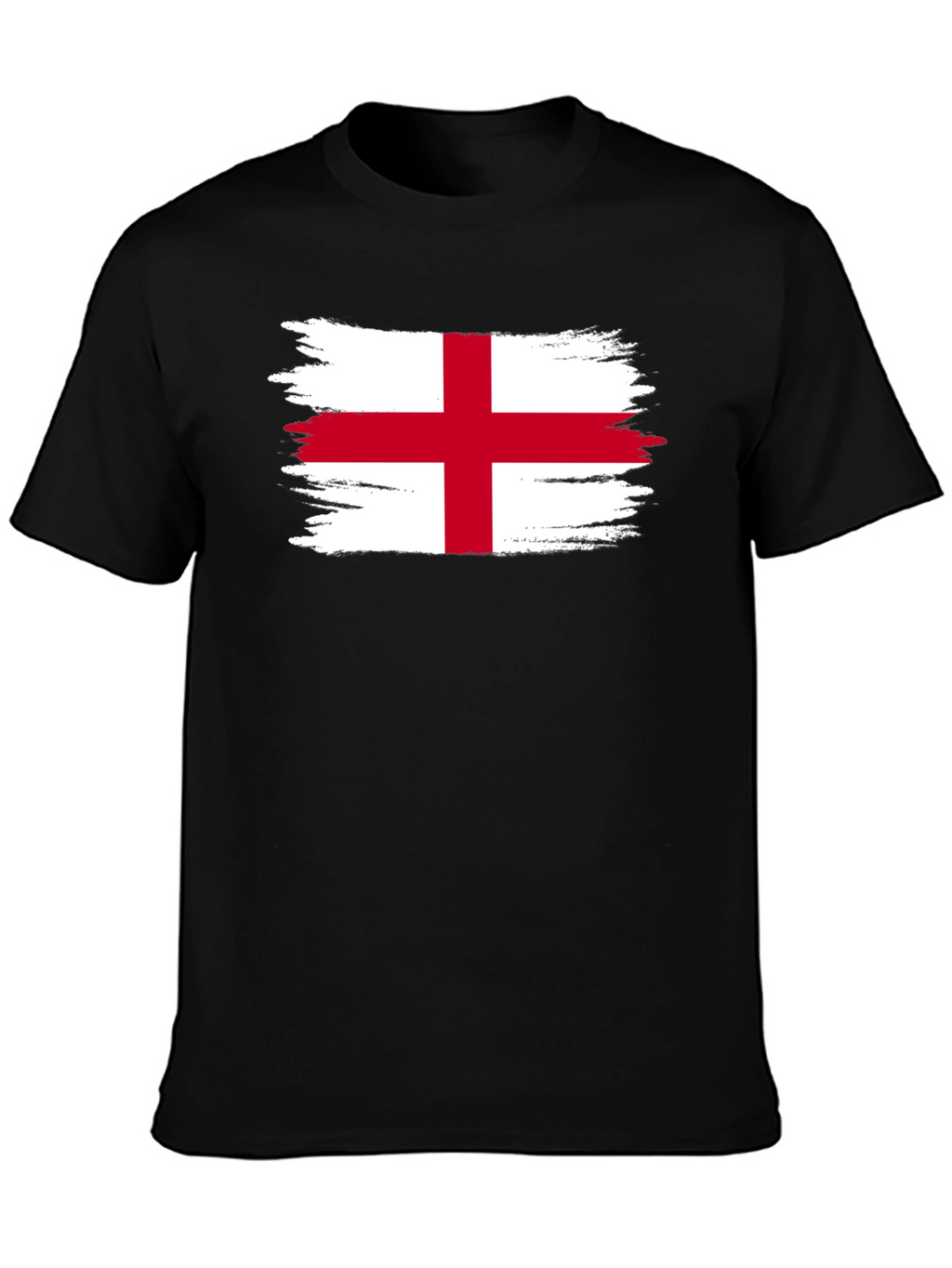 England Flag T-Shirt - Distressed Graphic Tee