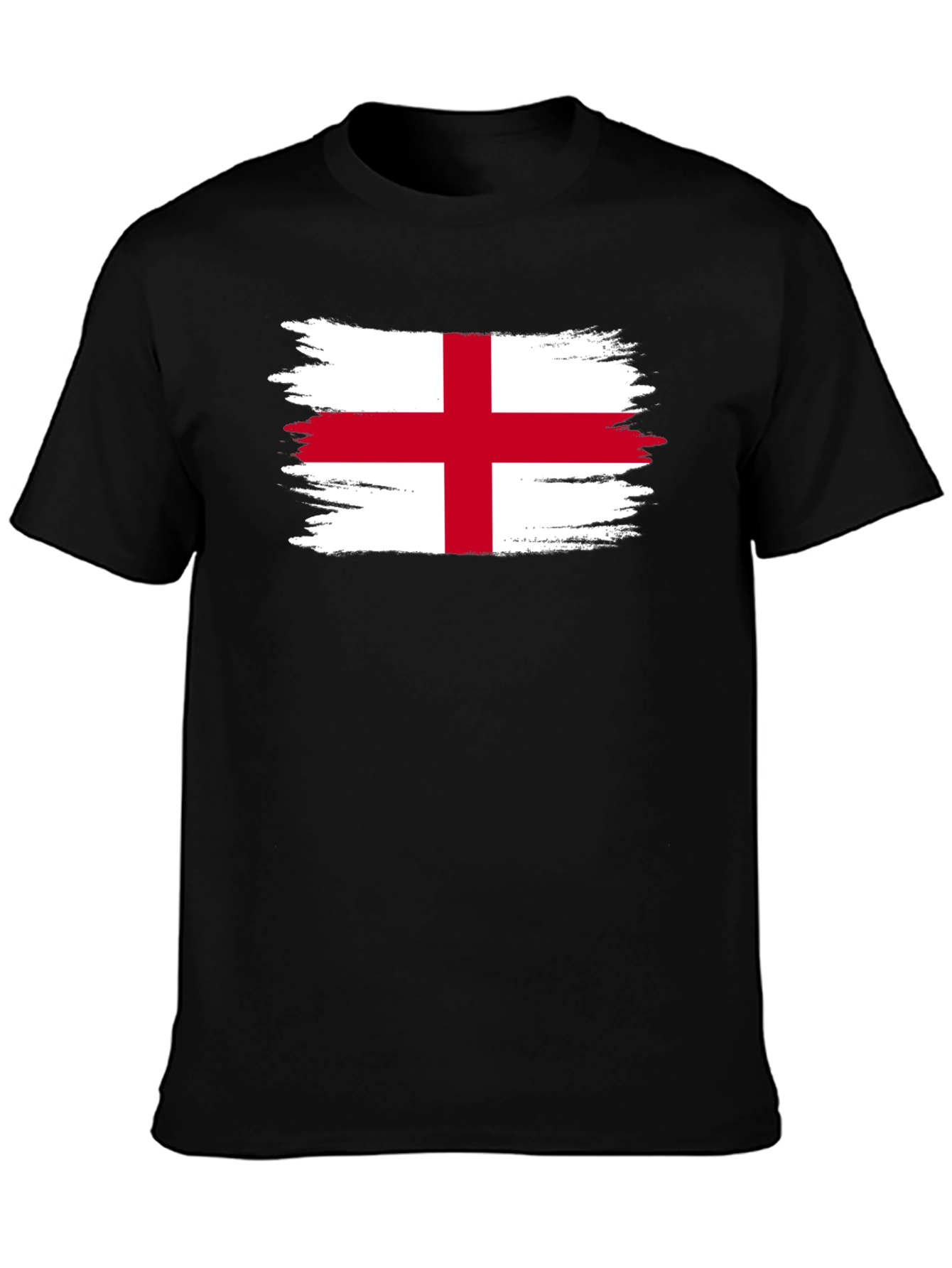 England Flag T-Shirt - Distressed Graphic Tee