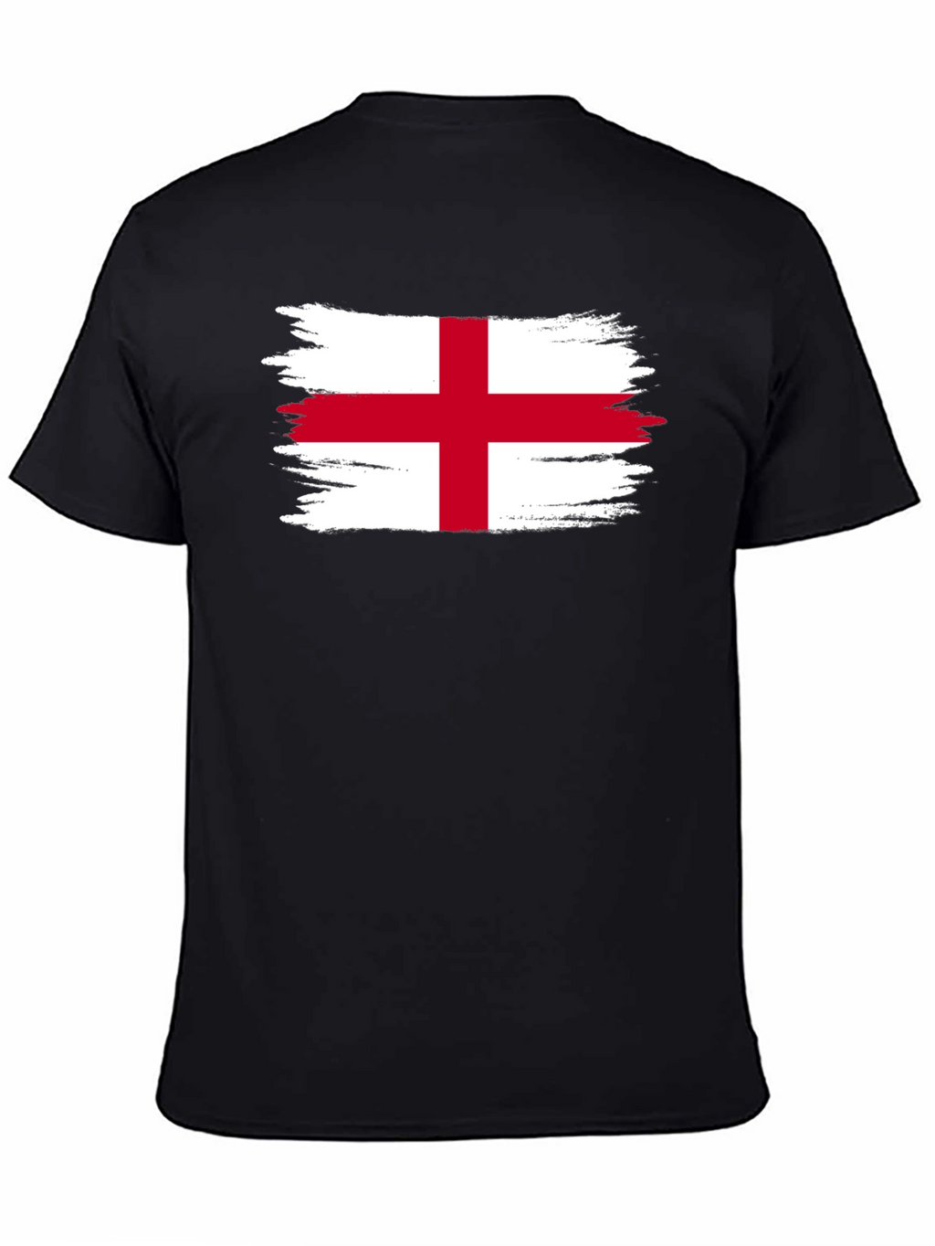 England Flag T-Shirt - Distressed Graphic Tee