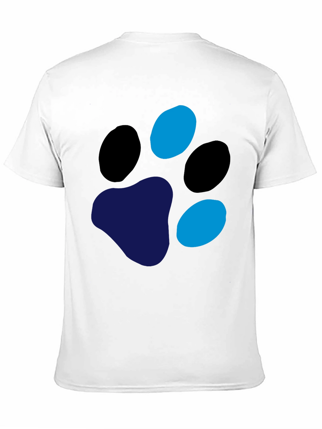 Funky Paw Print Graphic Tee