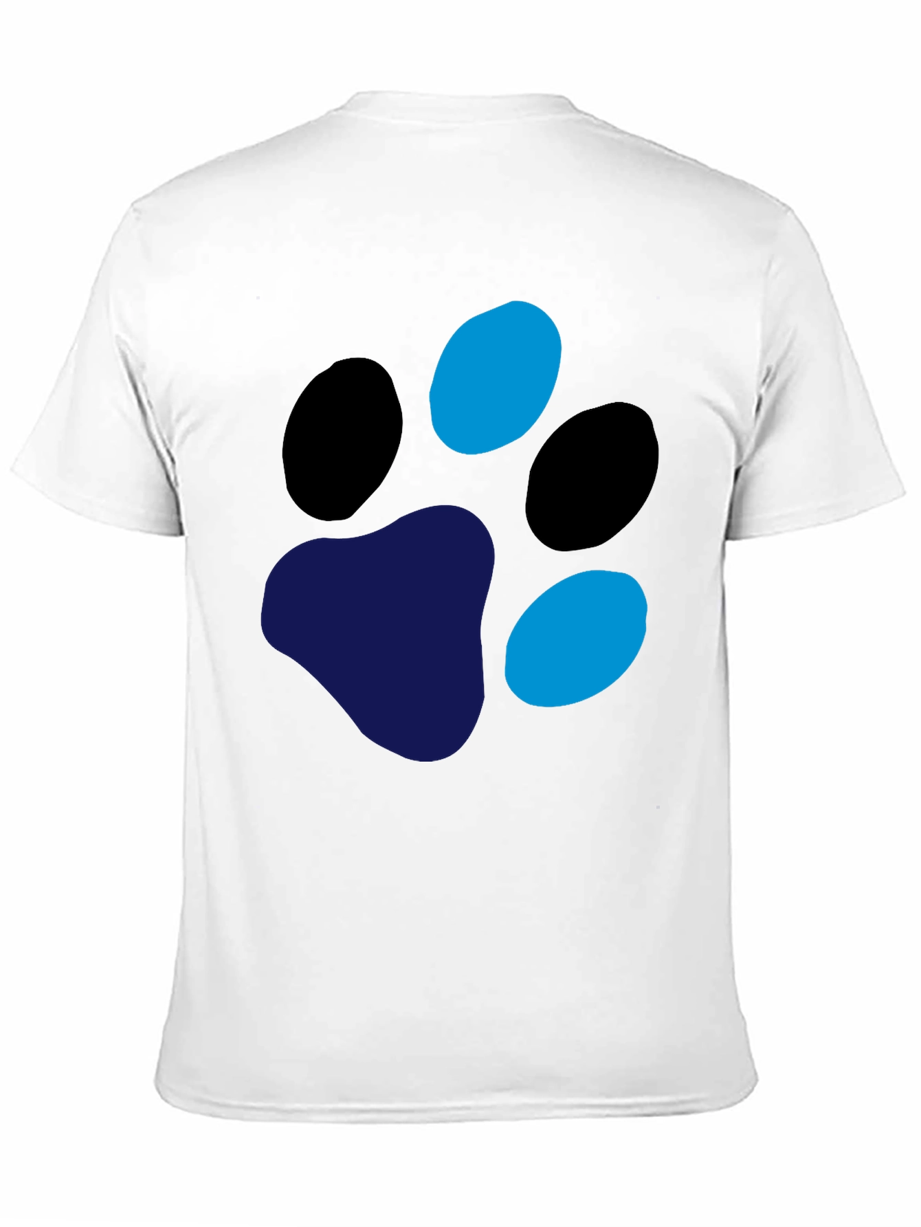 Funky Paw Print Graphic Tee