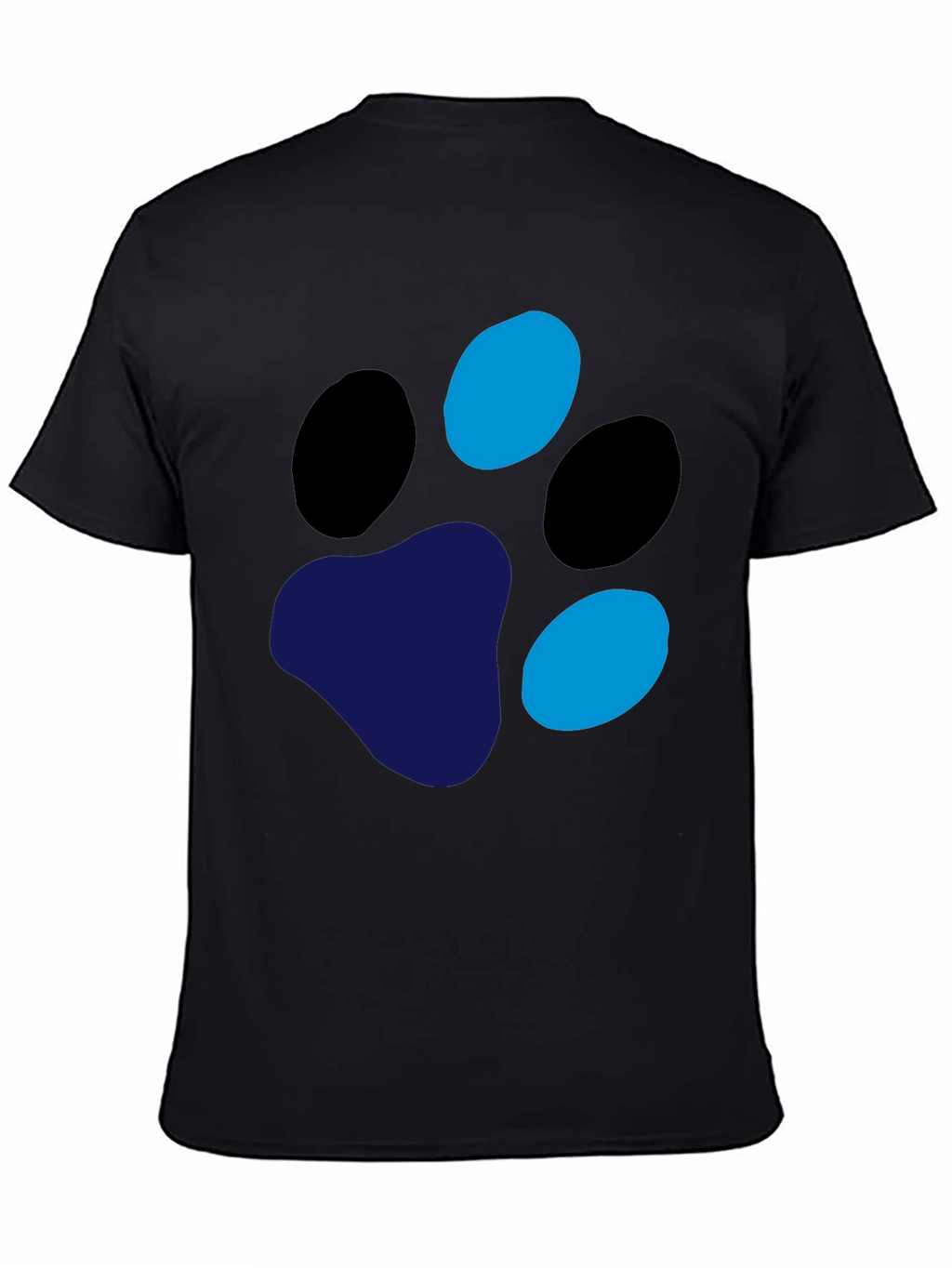 Funky Paw Print Graphic Tee