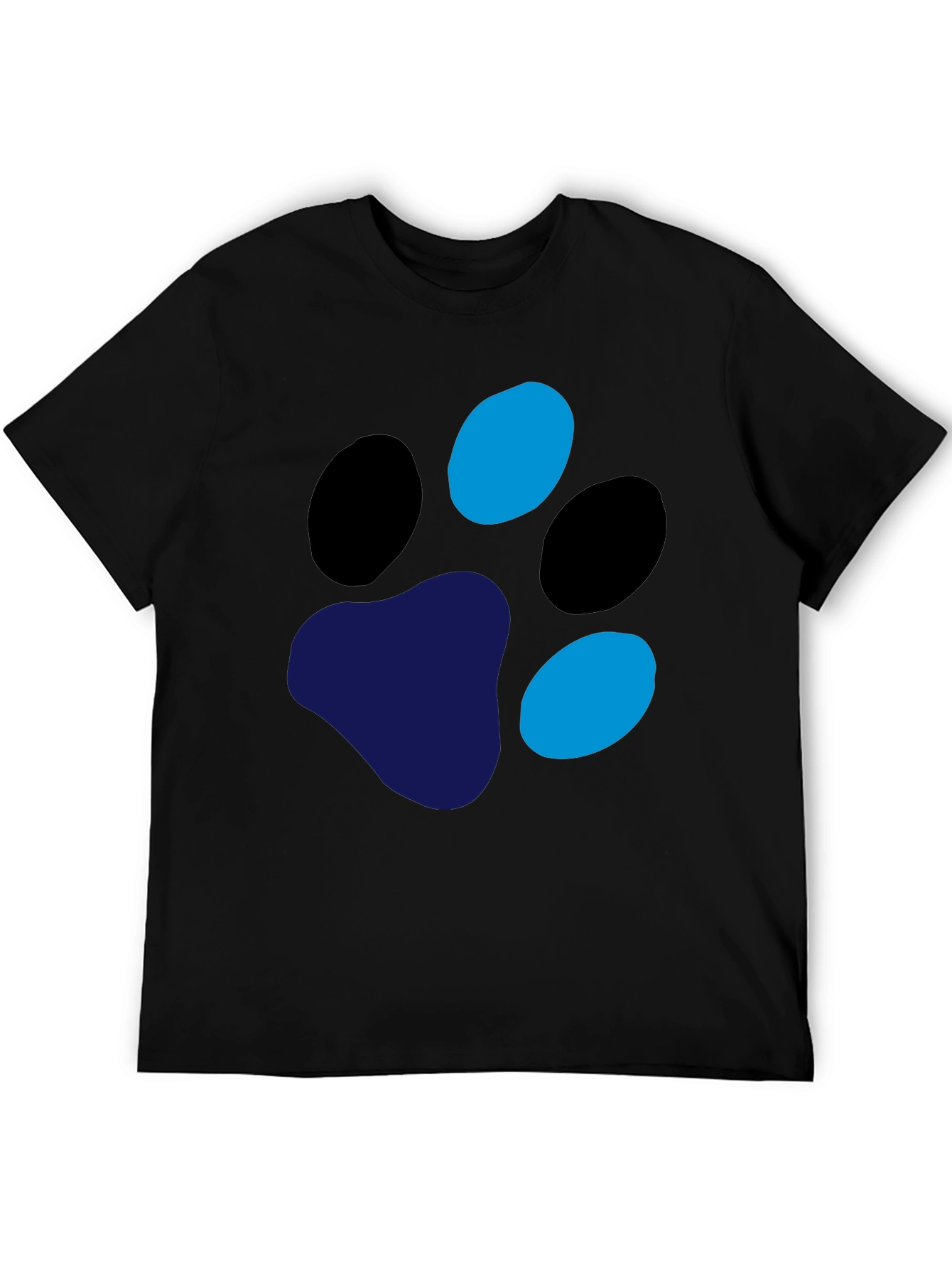 Funky Paw Print Graphic Tee