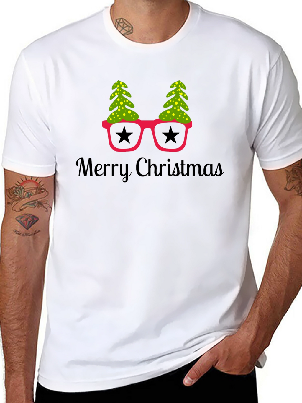 Festive Merry Christmas T-Shirt