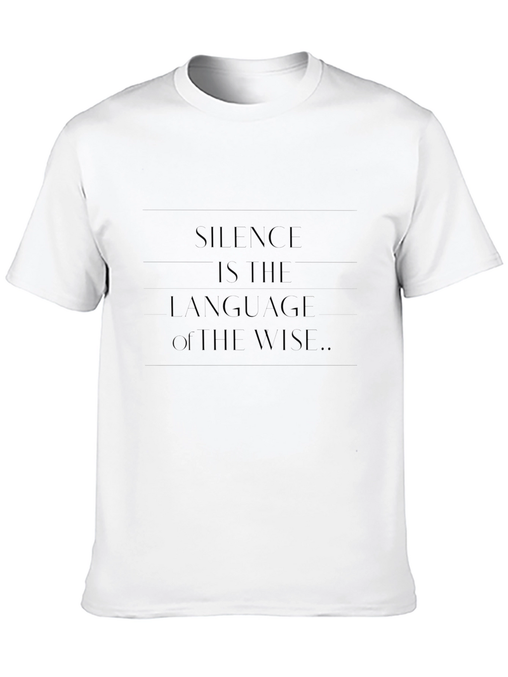 Silence Is The Language T-Shirt