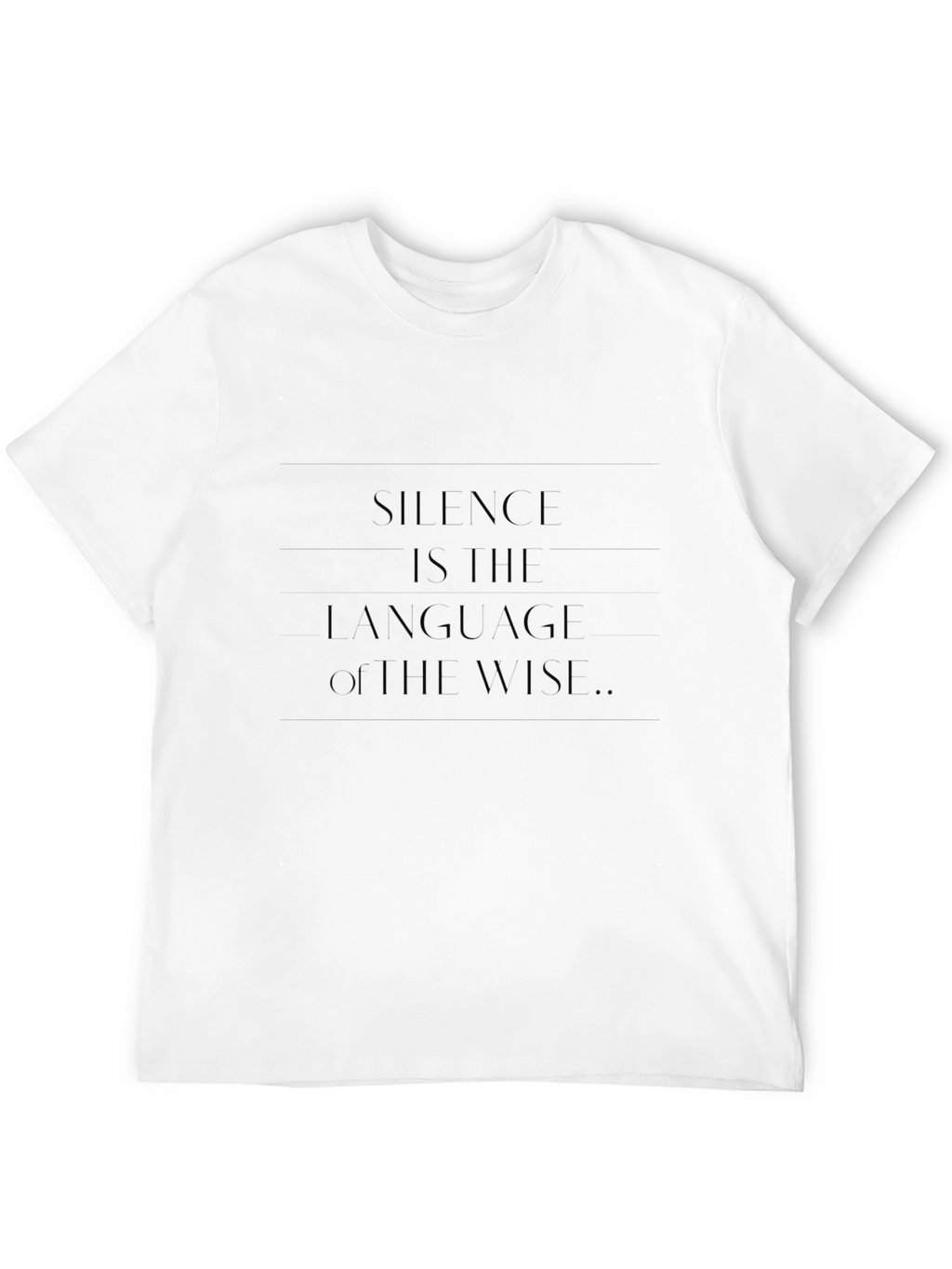 Silence Is The Language T-Shirt