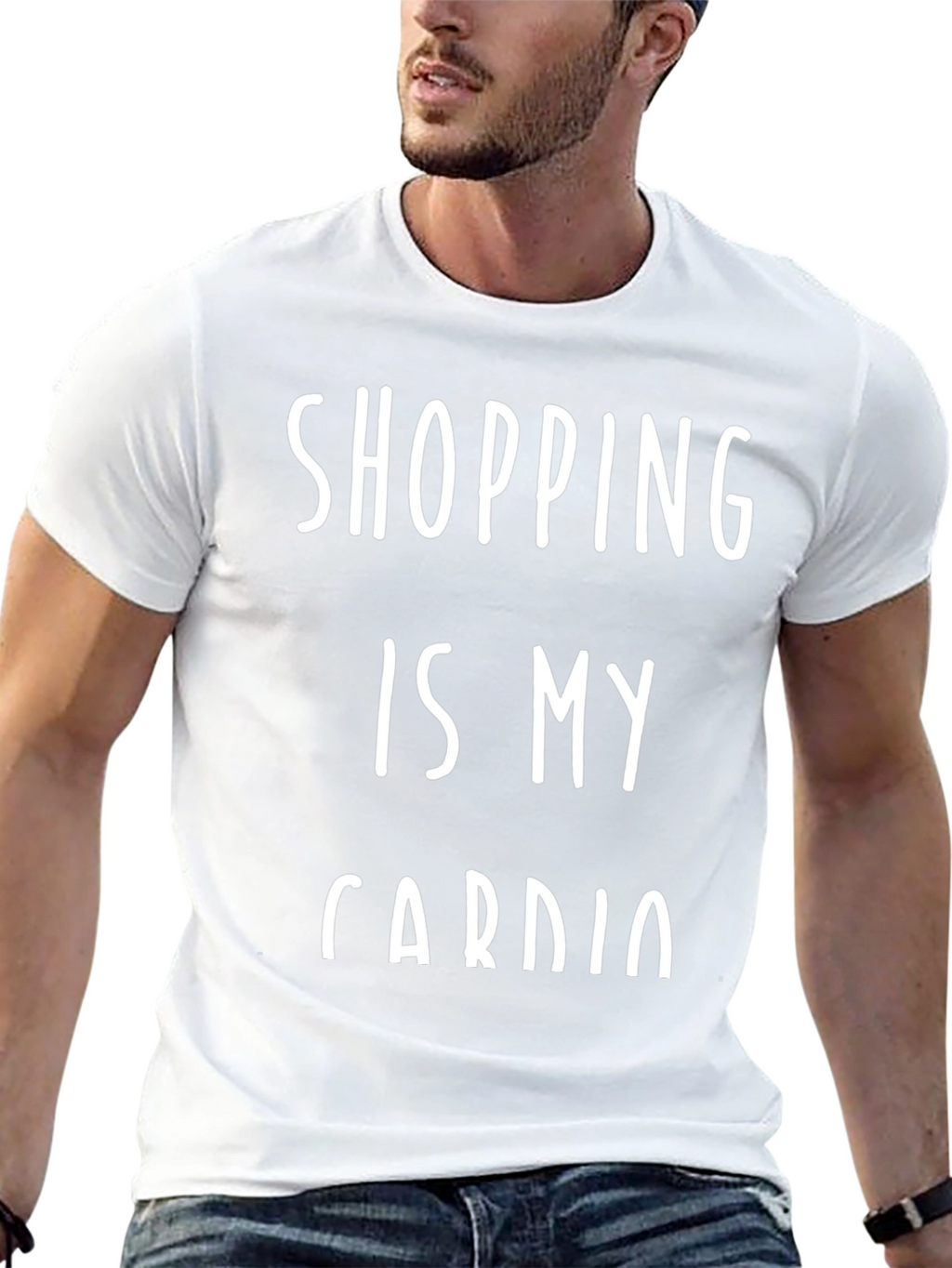 Shopping Is My Cardio Graphic Tee